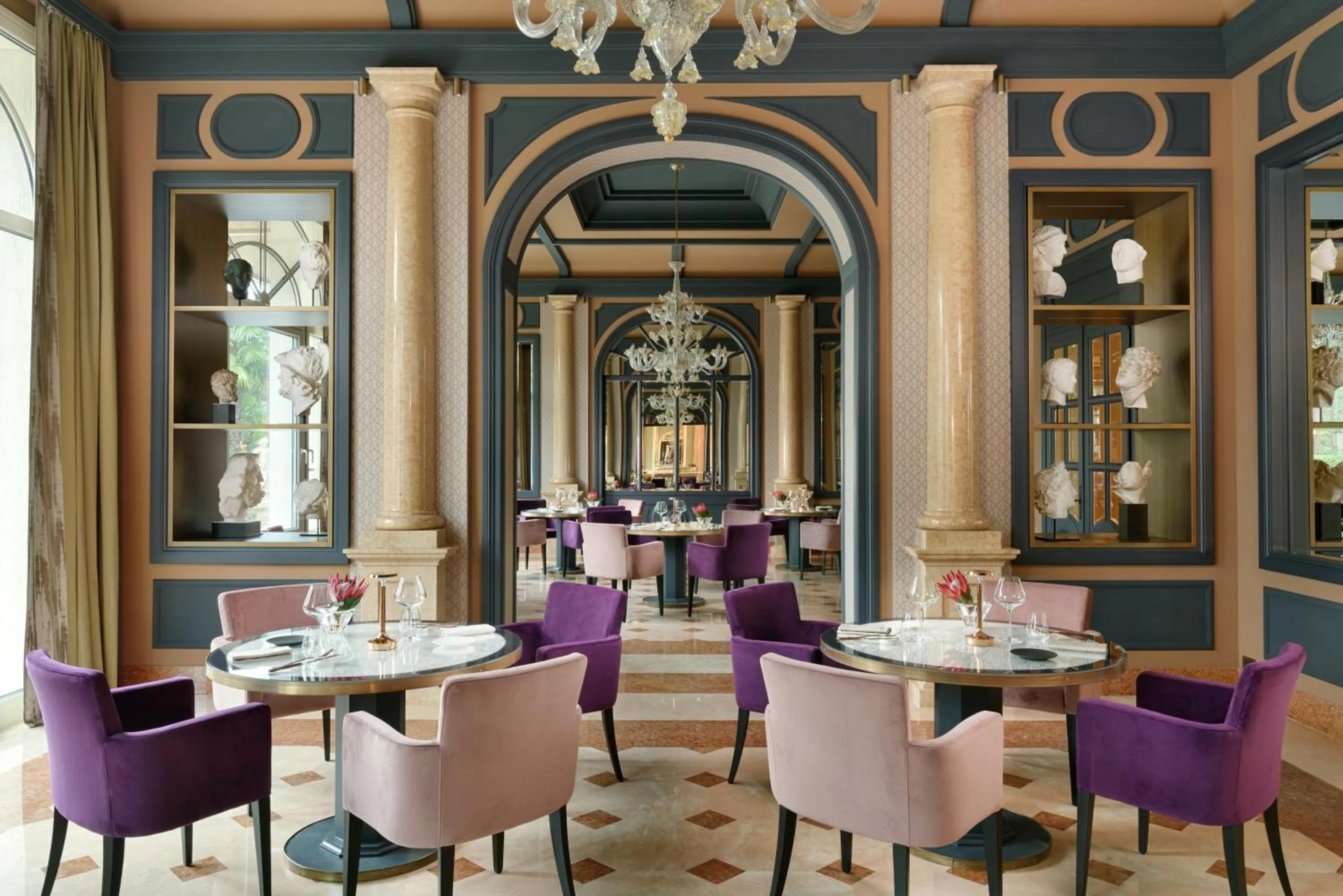 Restaurant/places to eat in Villa Cortine Palace Relais Chateaux