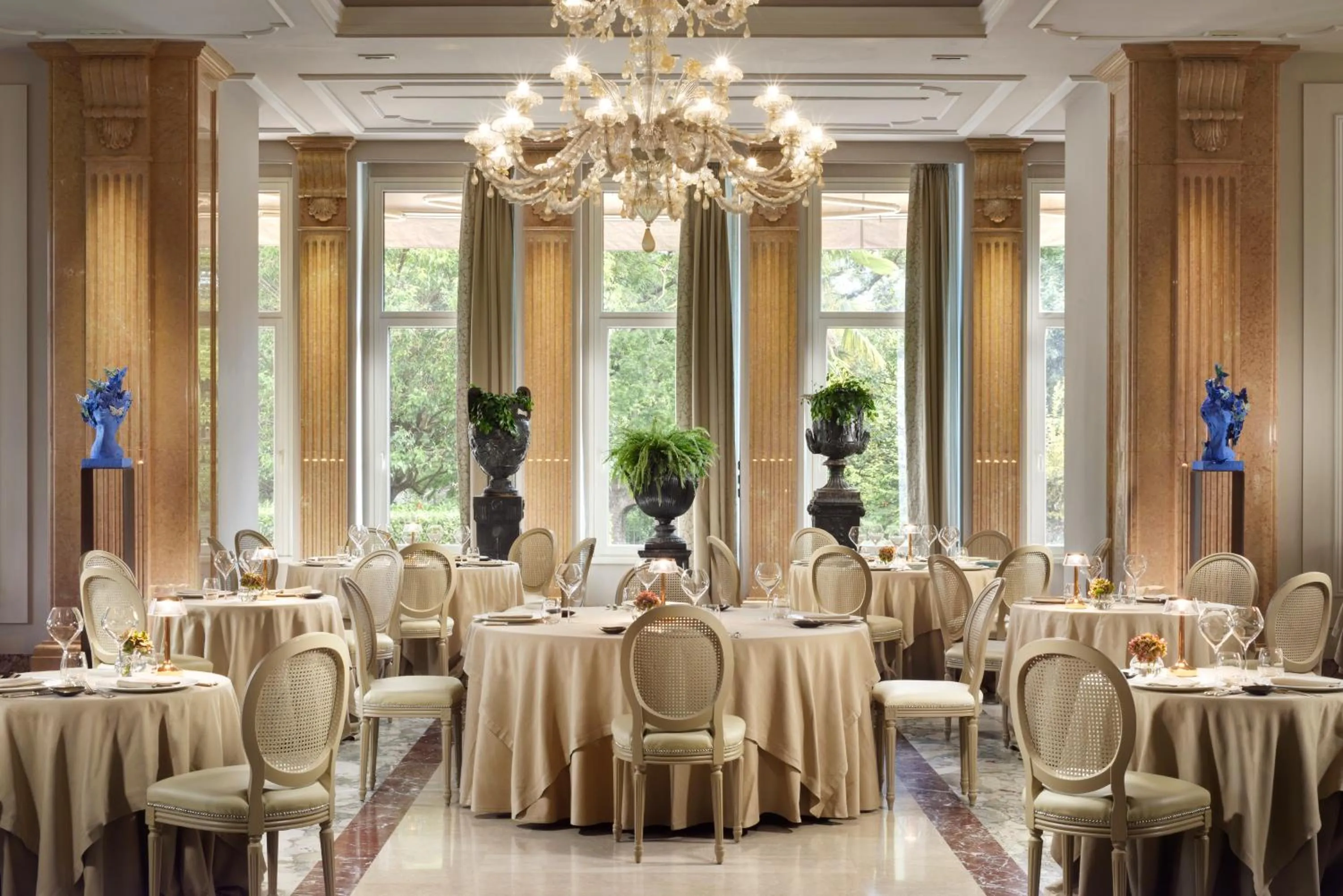 Restaurant/places to eat in Villa Cortine Palace Relais Chateaux