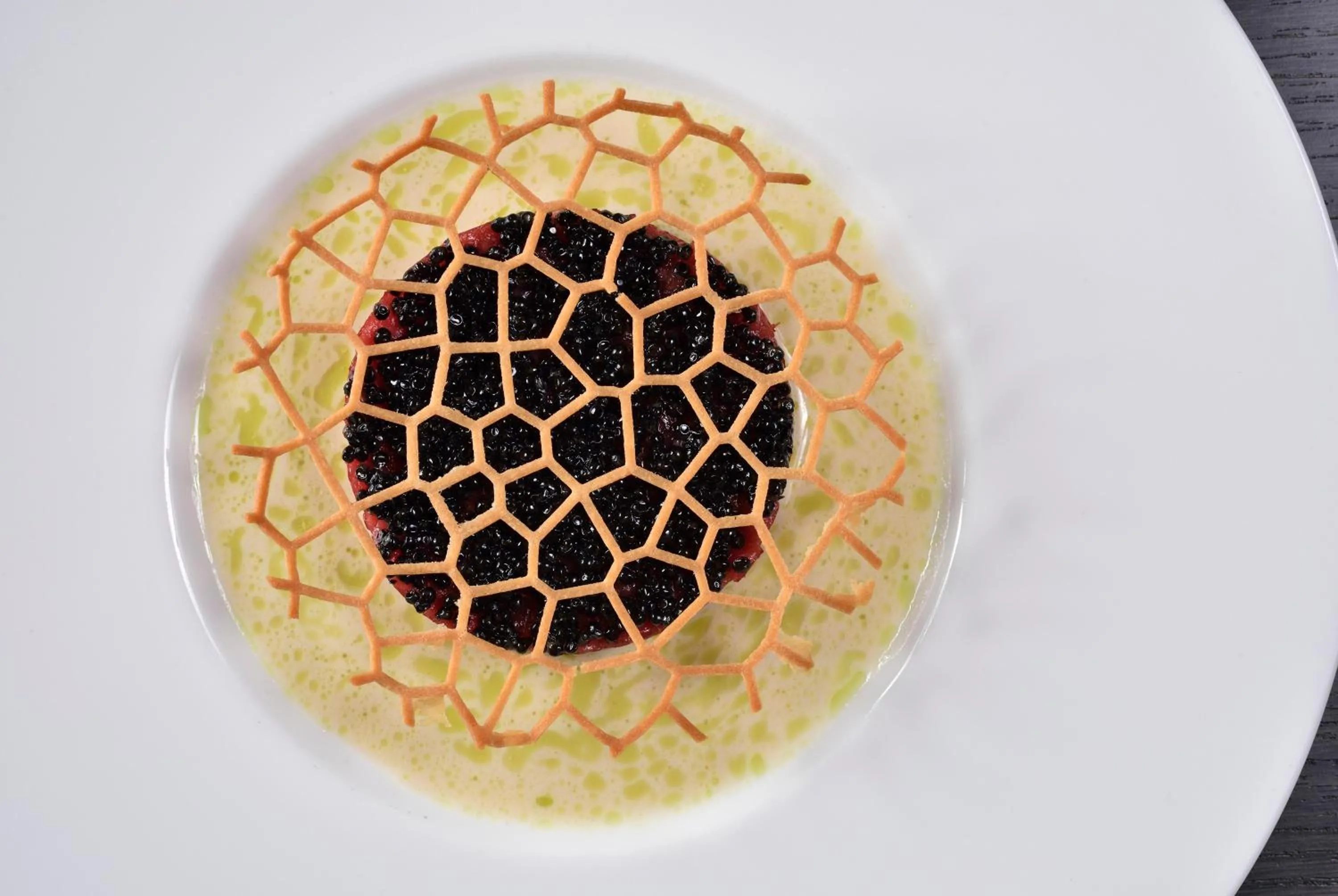 kitchen in Villa Cortine Palace Relais Chateaux