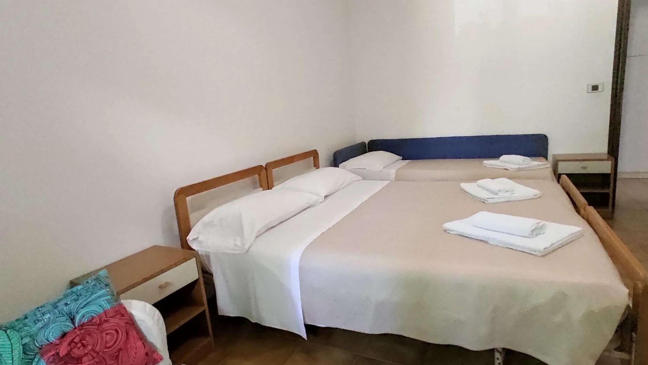 Bed in Hotel De Amicis