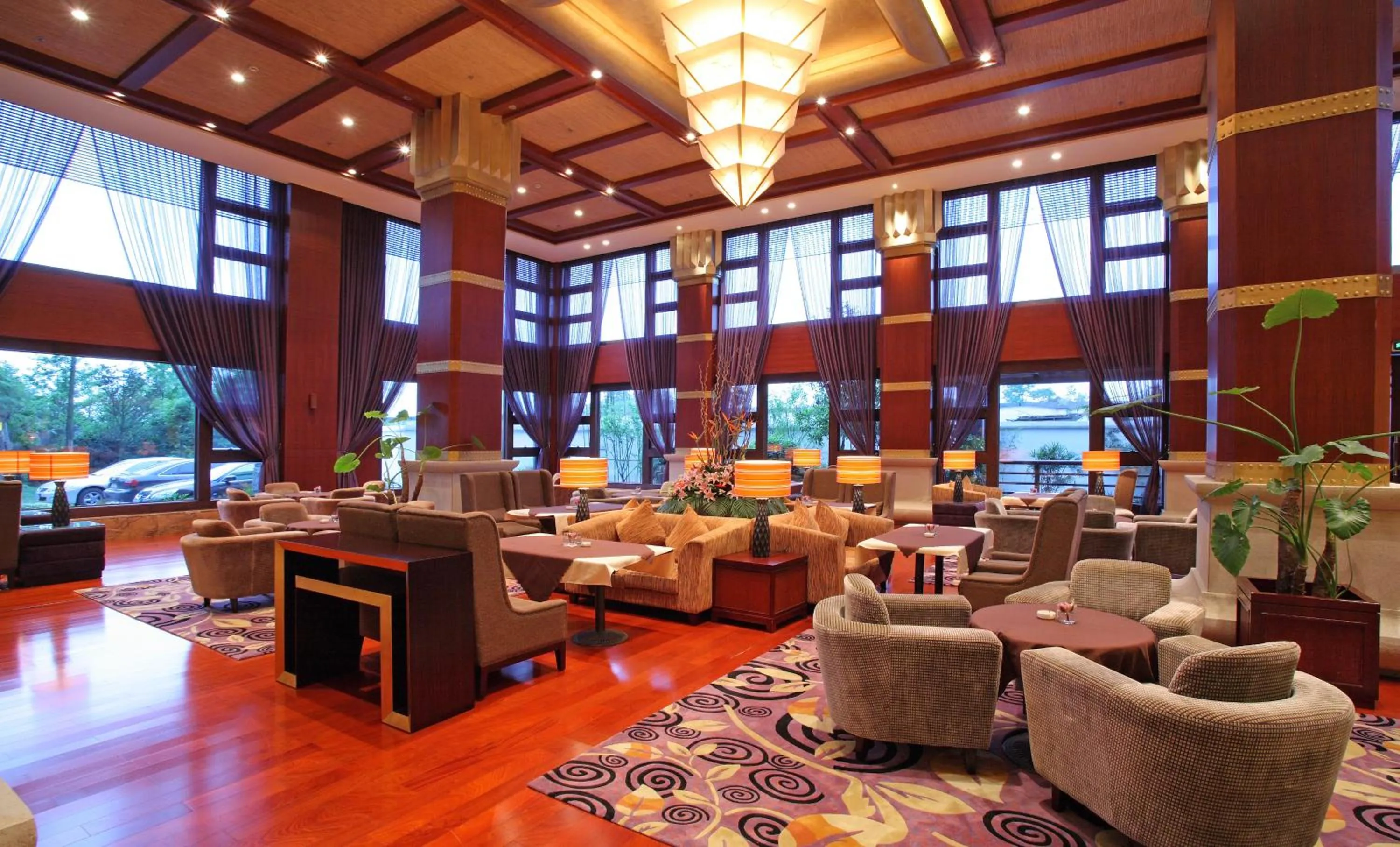 Lounge or bar in Howard Johnson Conference Resort Chengdu