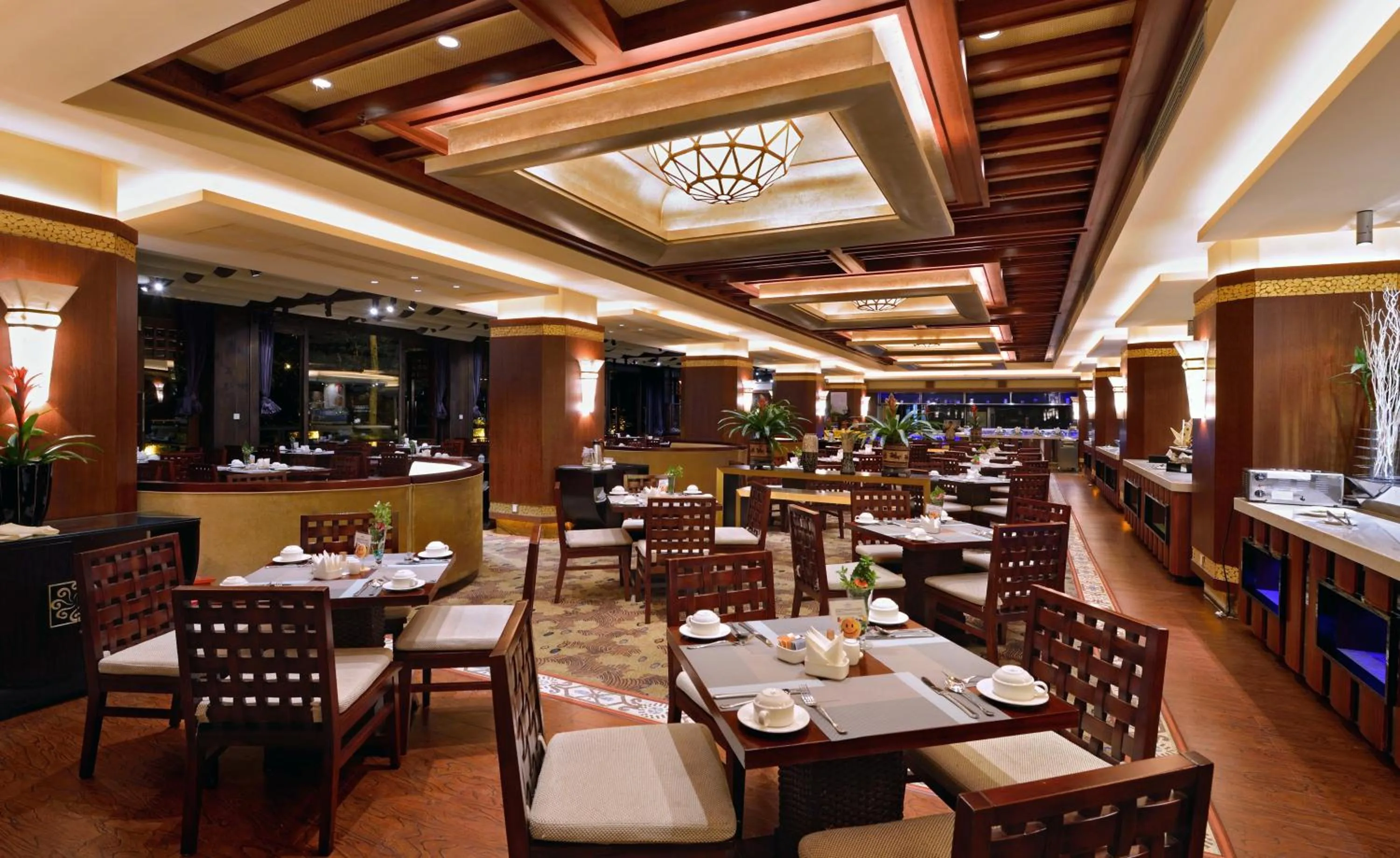 Restaurant/places to eat in Howard Johnson Conference Resort Chengdu