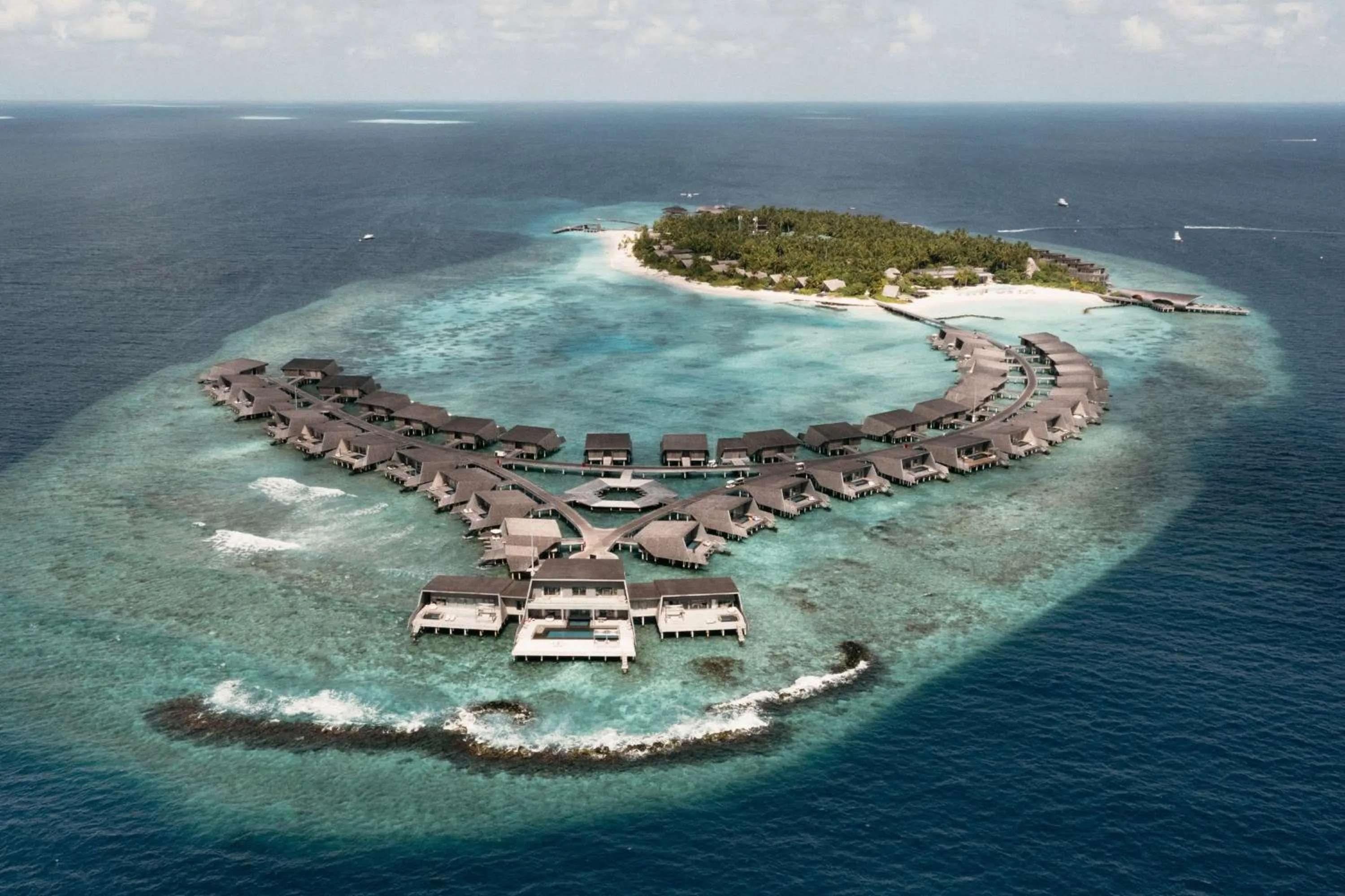 View (from property/room) in The St. Regis Maldives Vommuli Resort