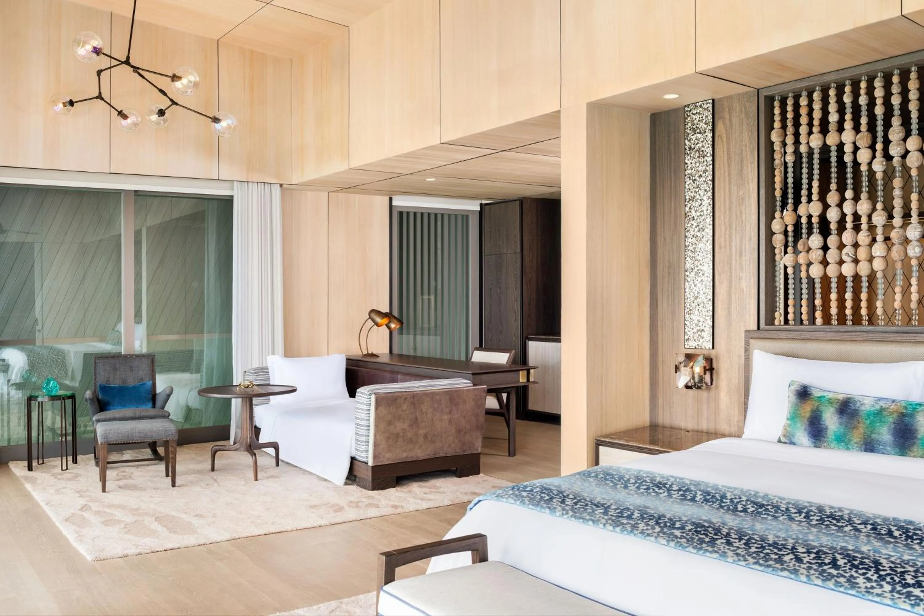 Swimming pool in The St. Regis Maldives Vommuli Resort