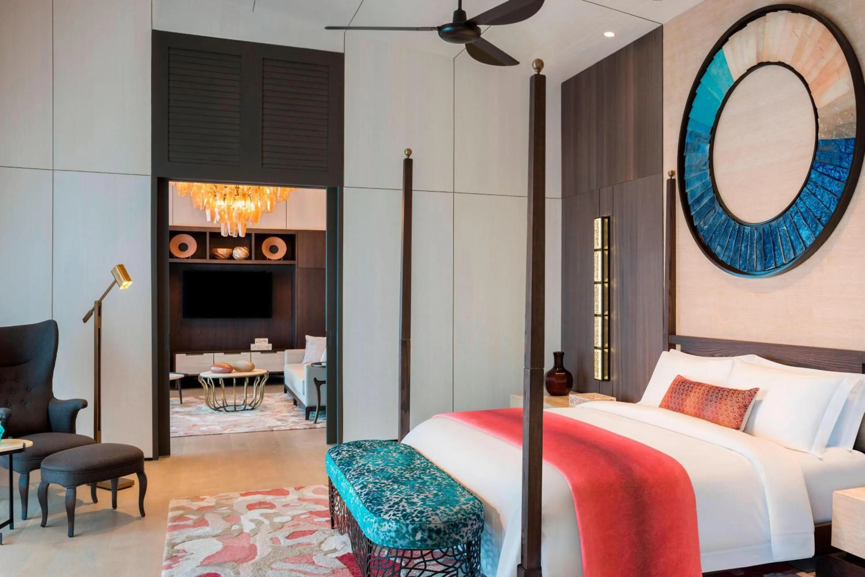 Photo of the whole room, Bed in The St. Regis Maldives Vommuli Resort