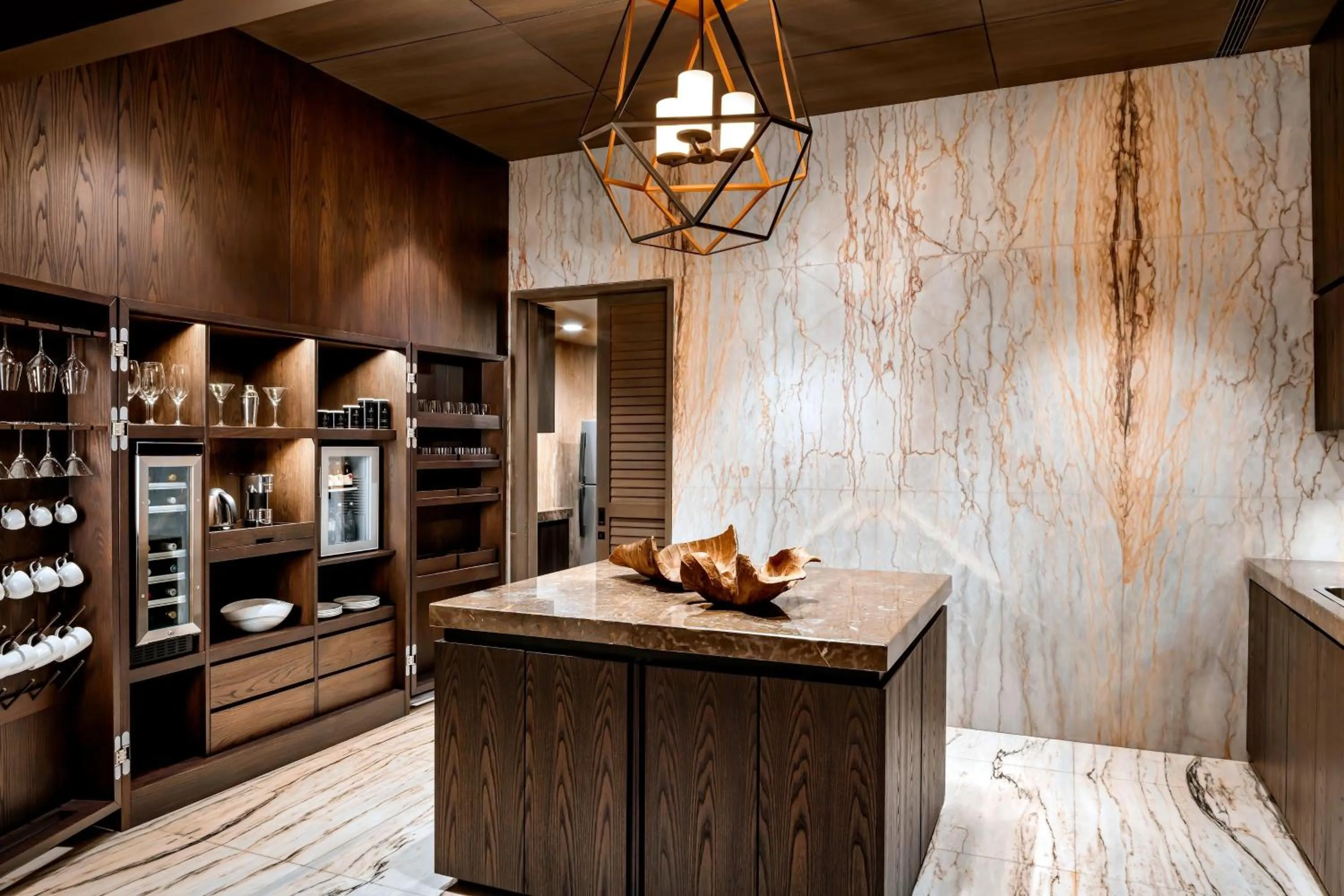 Kitchen or kitchenette in The St. Regis Maldives Vommuli Resort