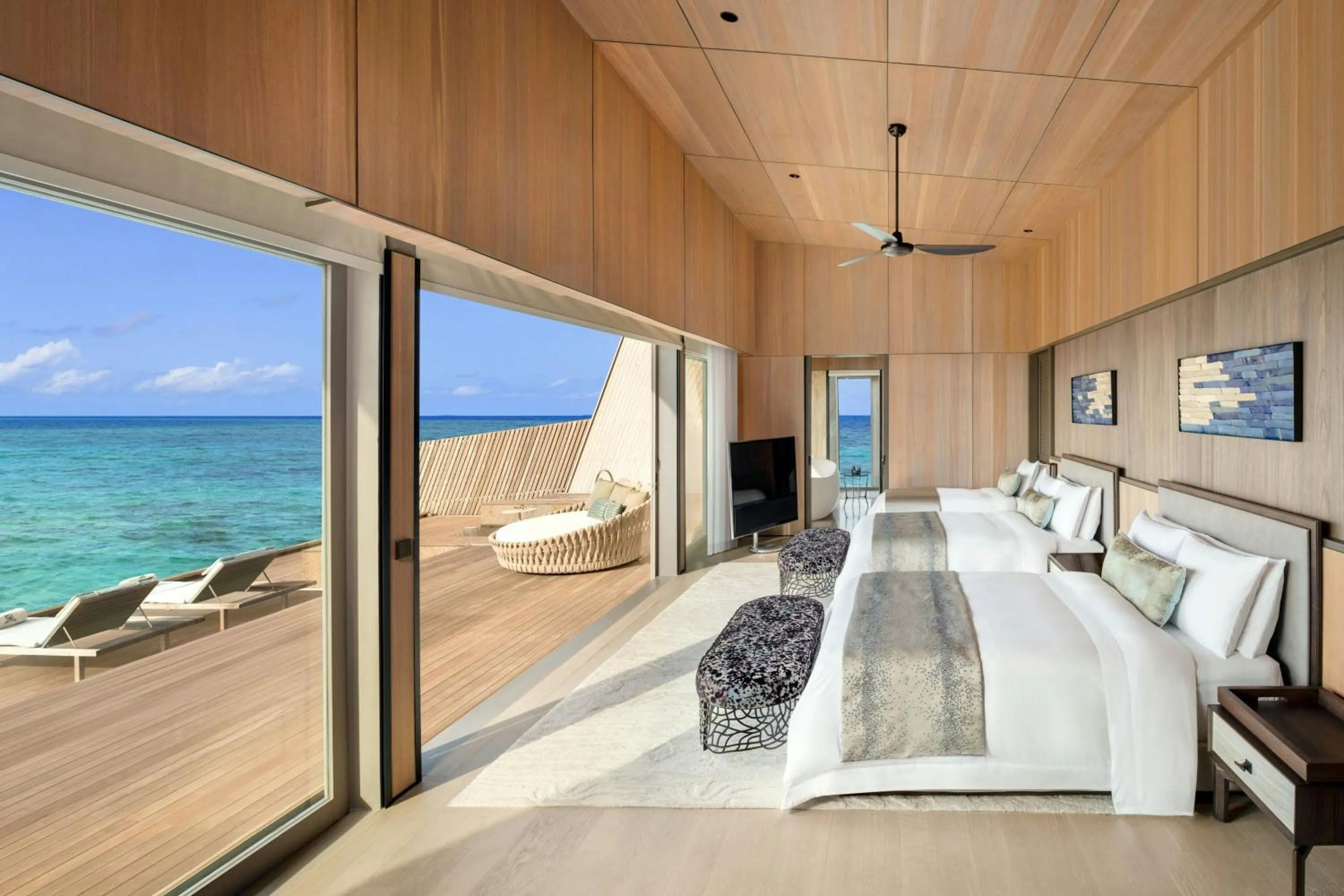 Bedroom in The St. Regis Maldives Vommuli Resort