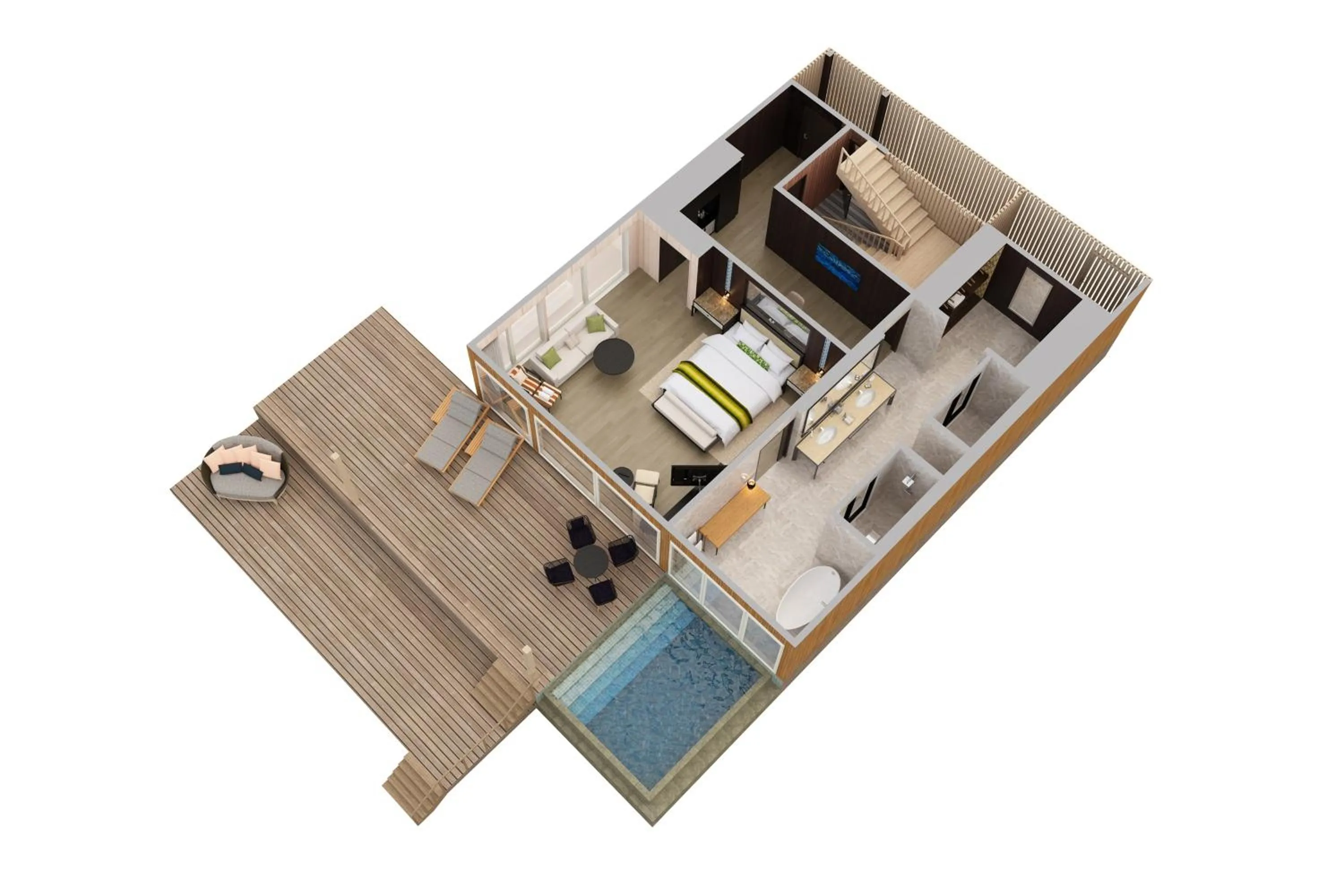 Beach in The St. Regis Maldives Vommuli Resort