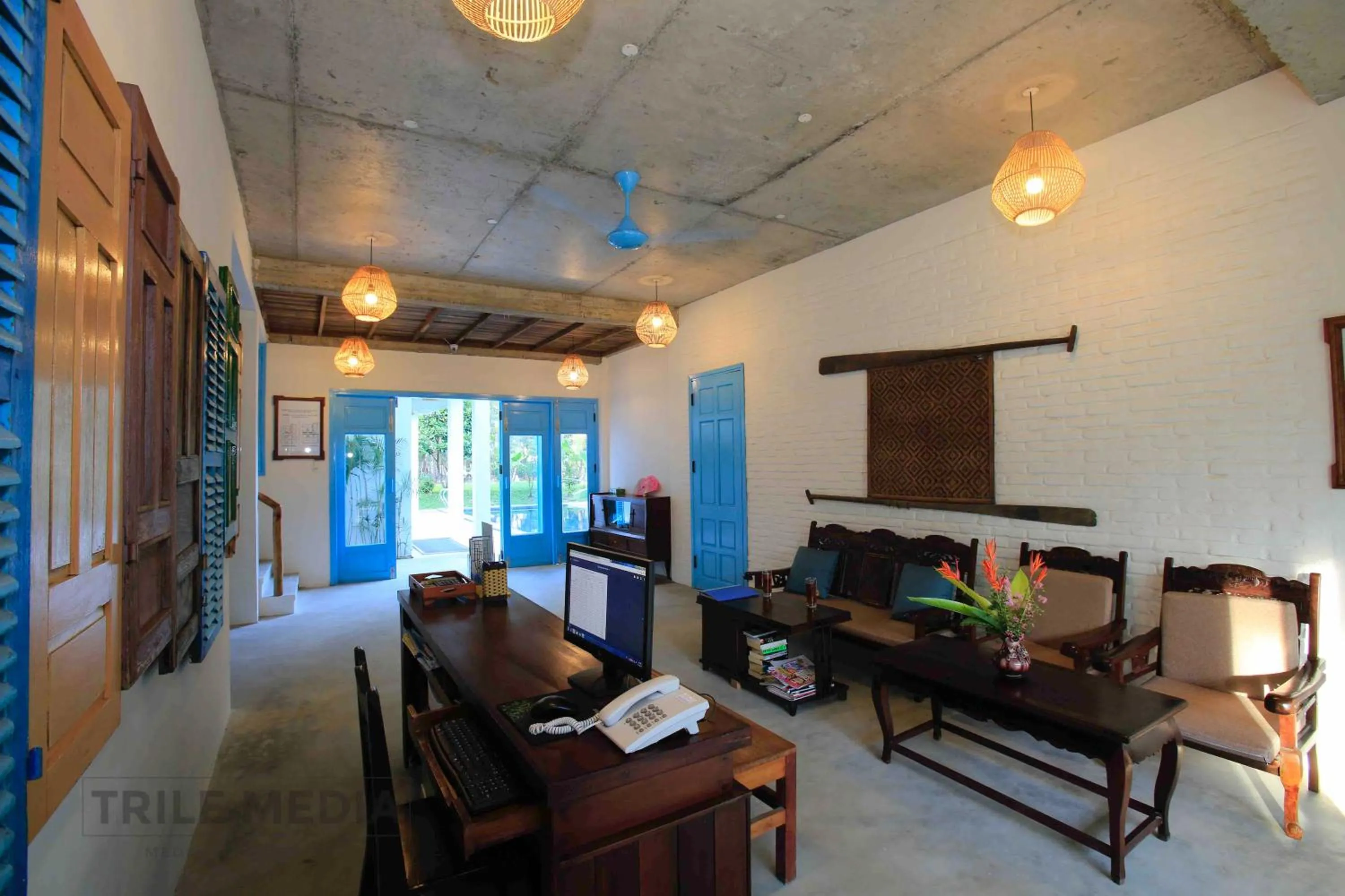 Lobby or reception in Life Beach Villa