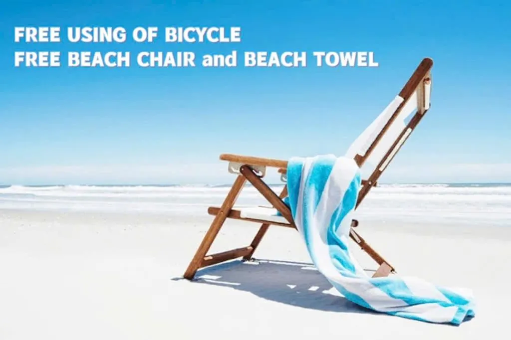 sunbed in Life Beach Villa