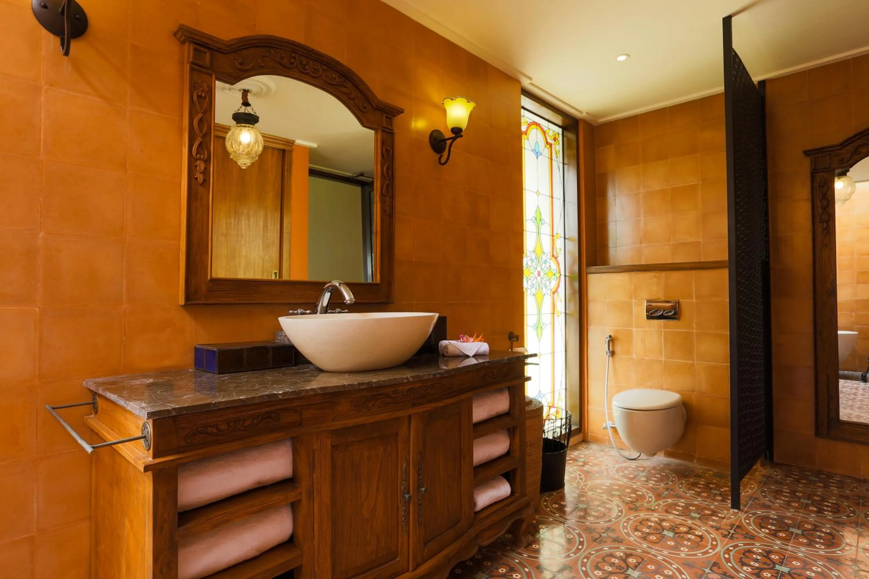 Bathroom in Villa Delmara at Balian Beach By Amerta Experience