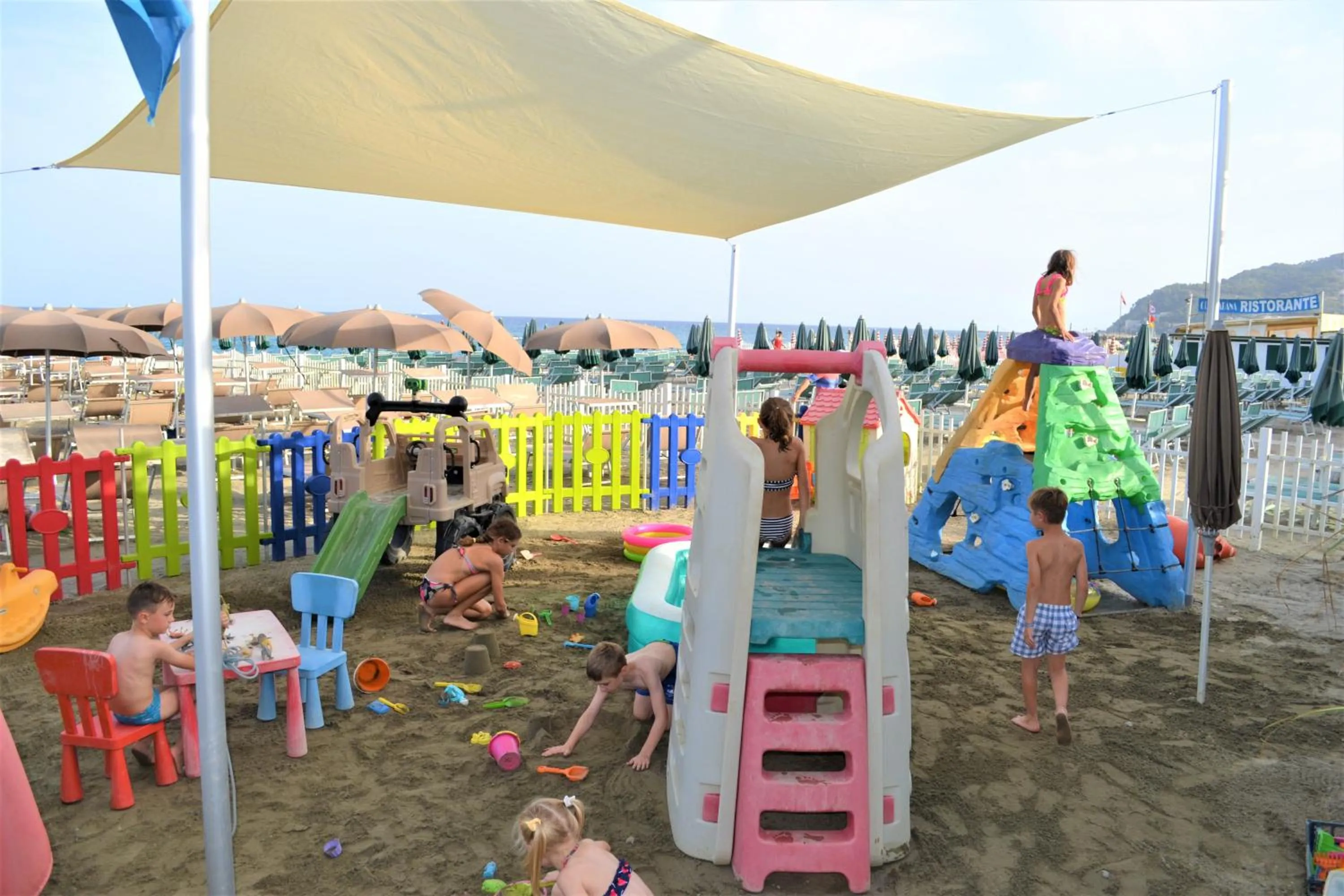 Beach in Hotel La Baia