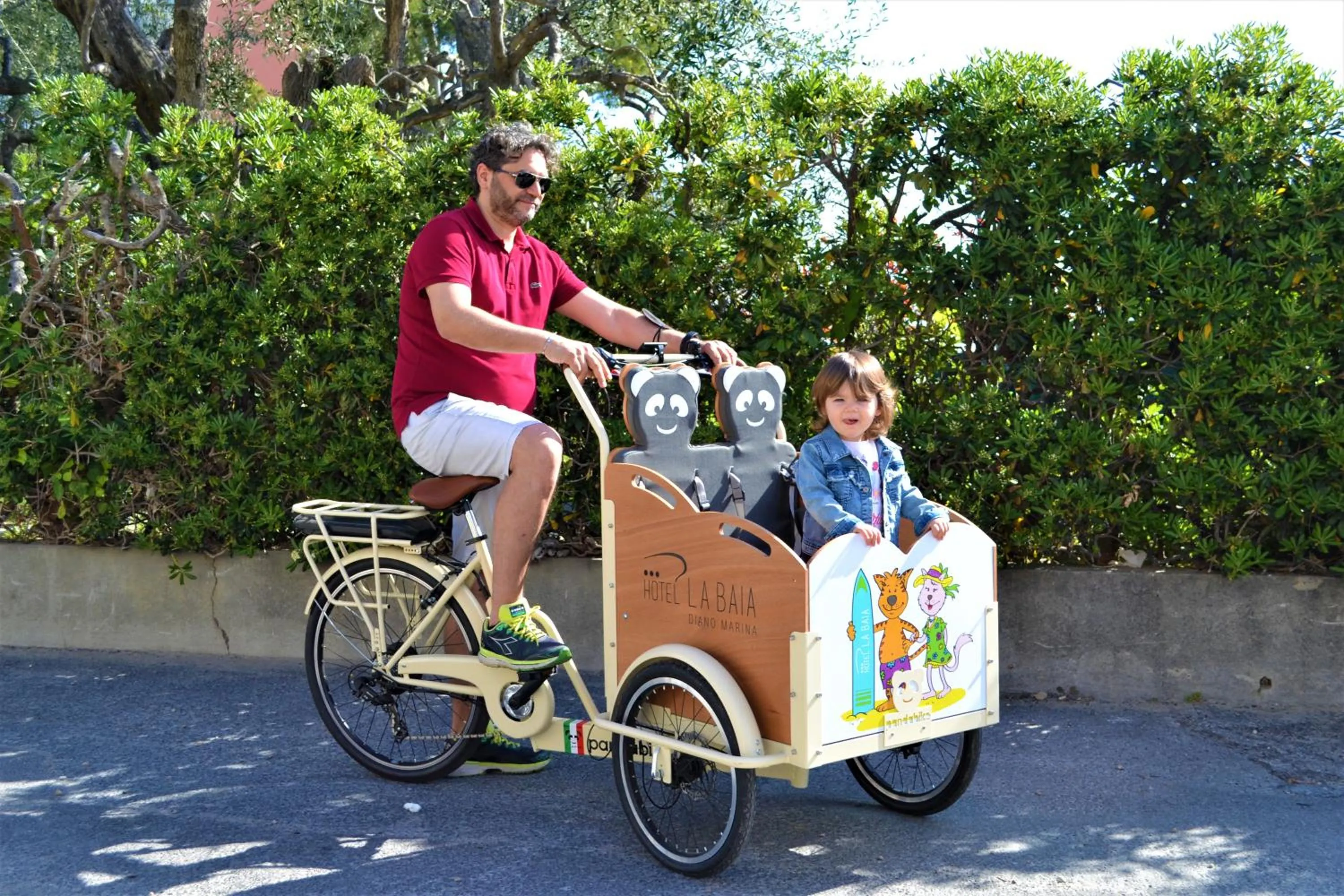 Cycling in Hotel La Baia