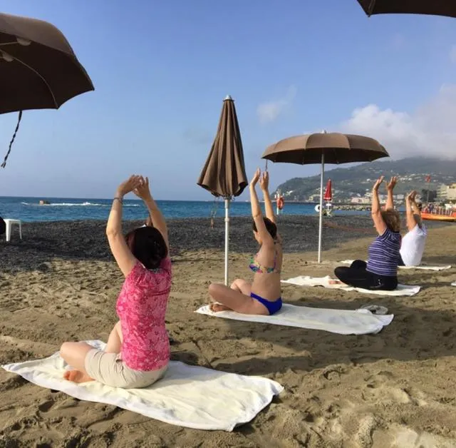 Beach in Hotel La Baia