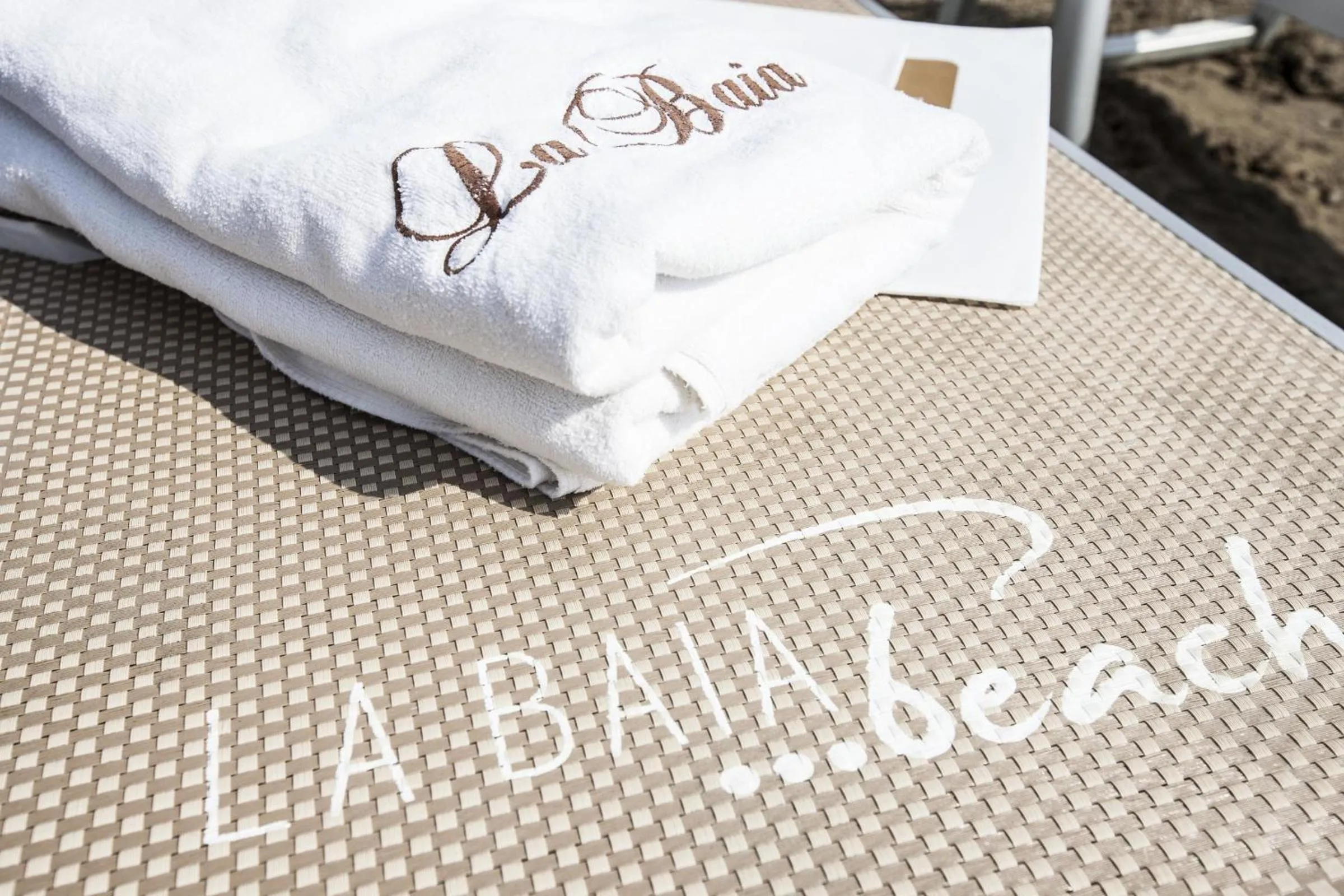 Beach in Hotel La Baia