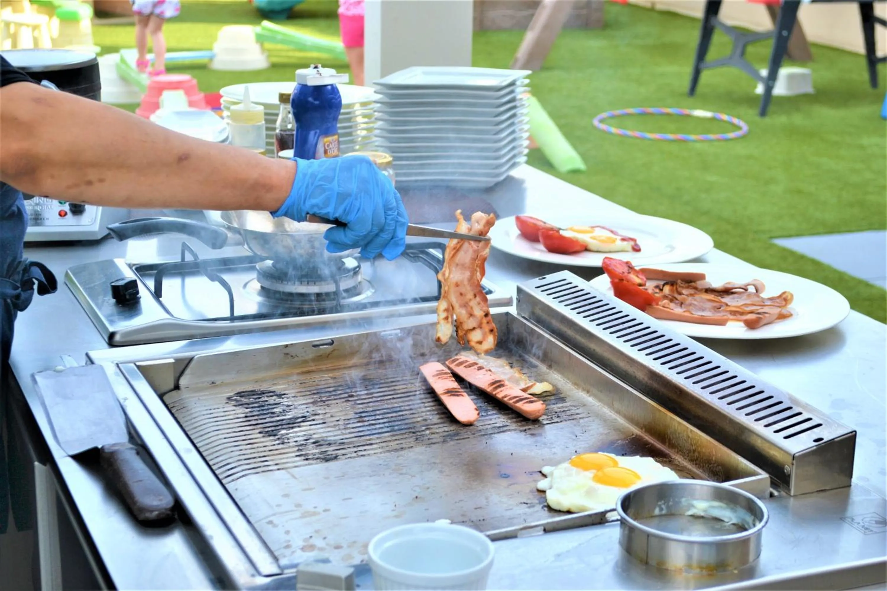 Food and drinks in Hotel La Baia