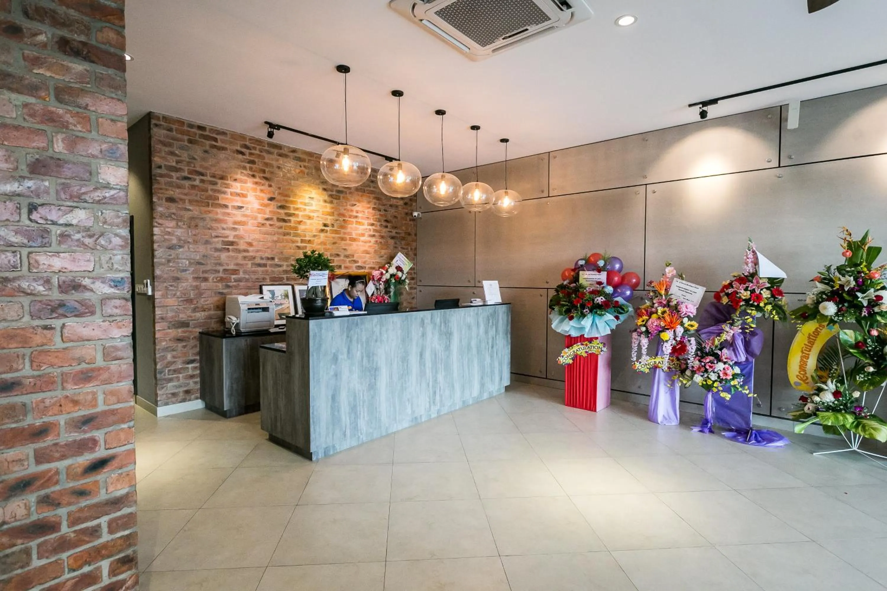 Lobby or reception in Athome Boutique Hotel