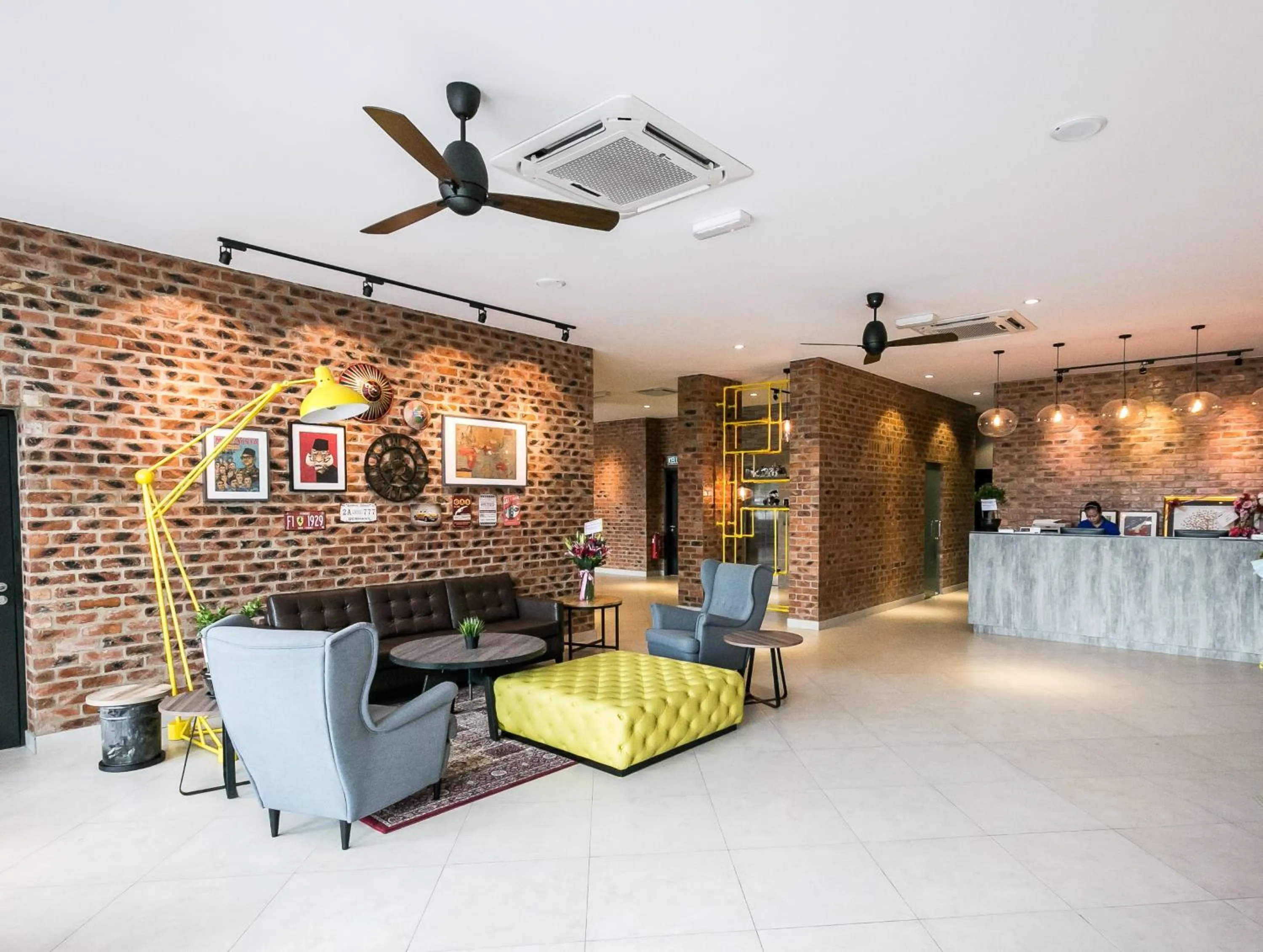 Lobby or reception in Athome Boutique Hotel