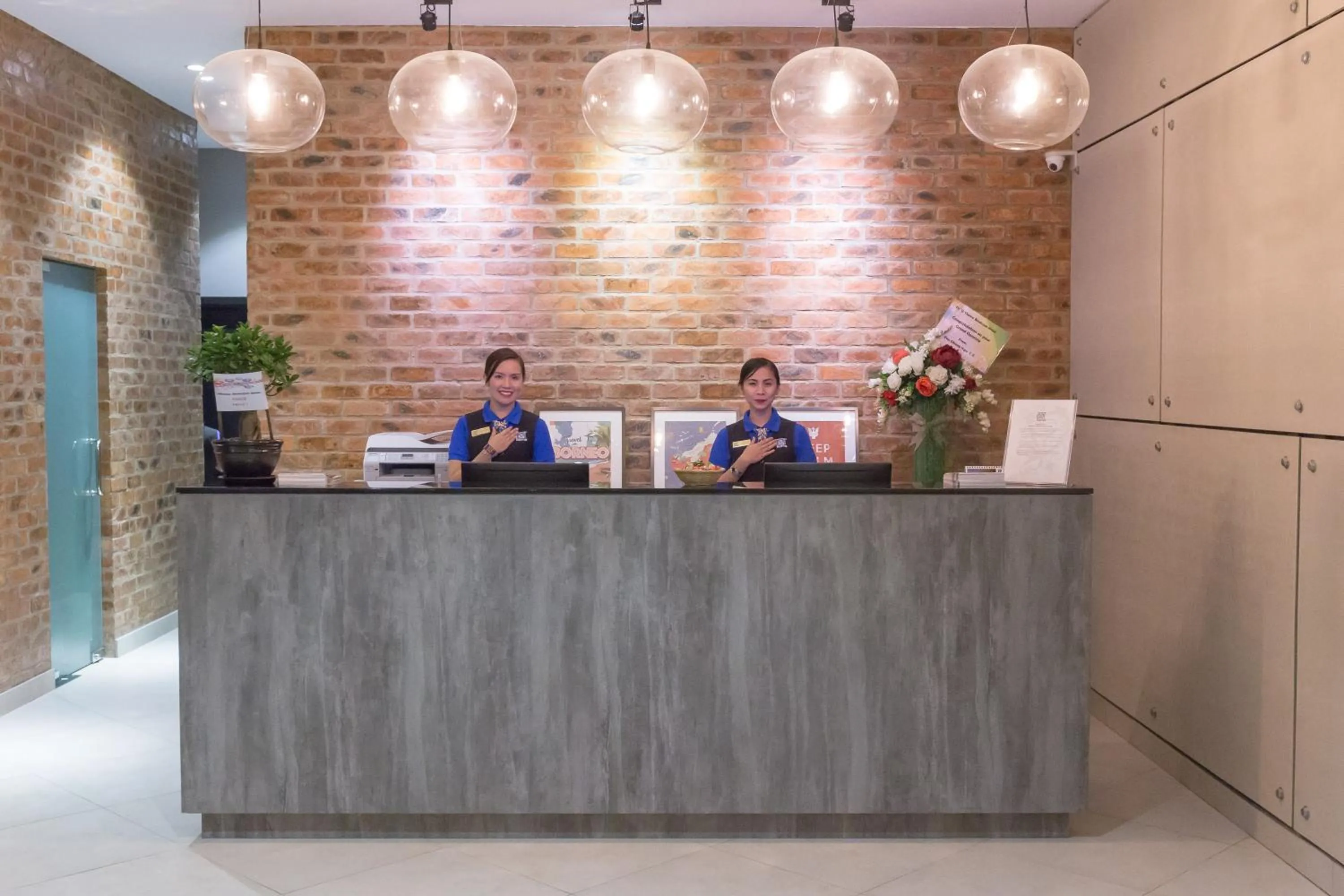 Staff in Athome Boutique Hotel