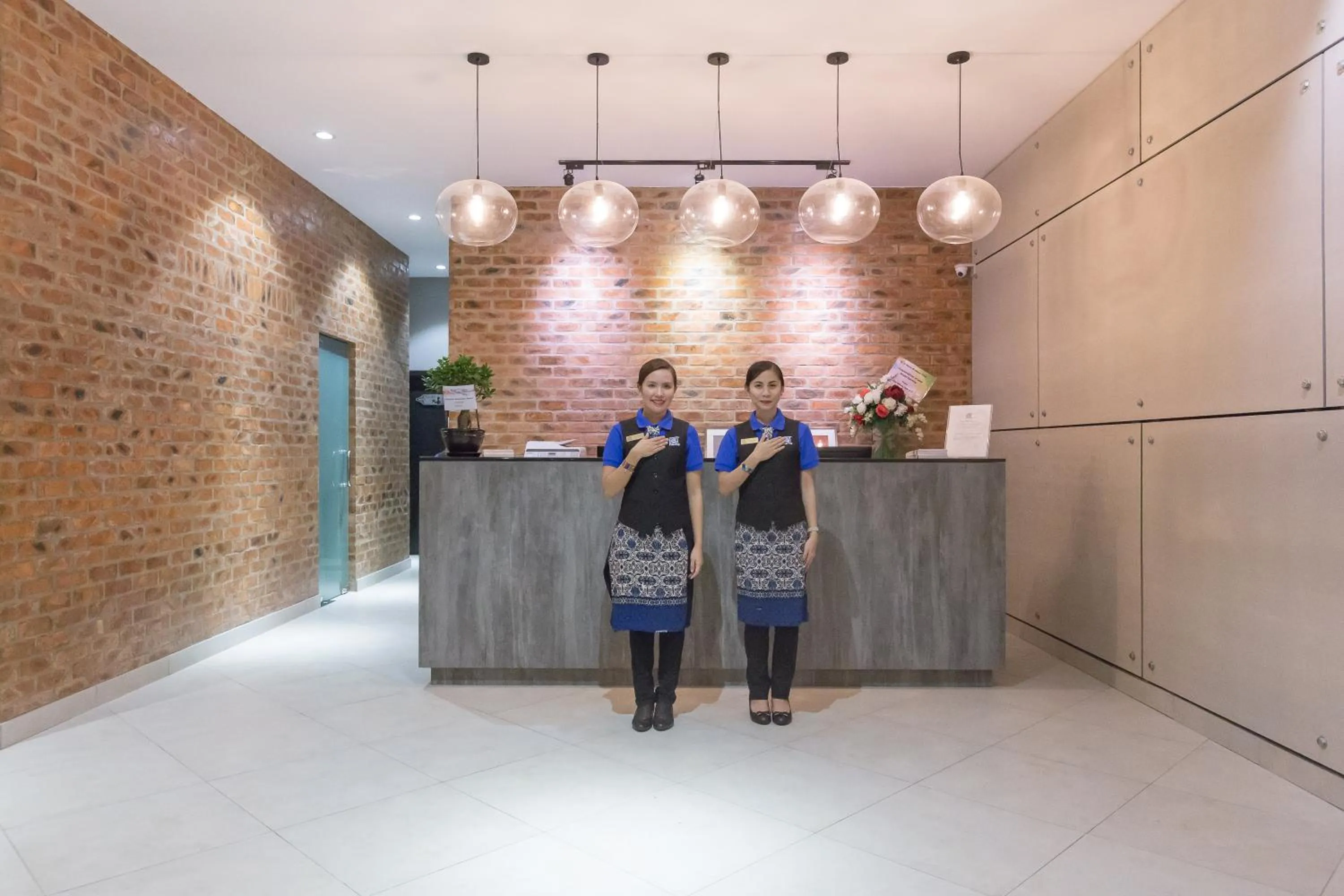 Staff in Athome Boutique Hotel