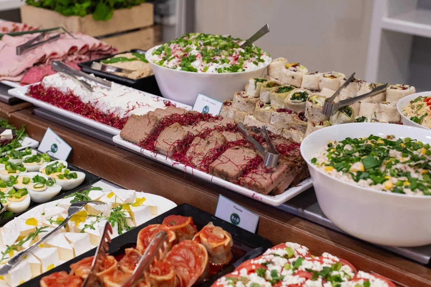 Restaurant/places to eat in B&B Hotel Łódź Centrum