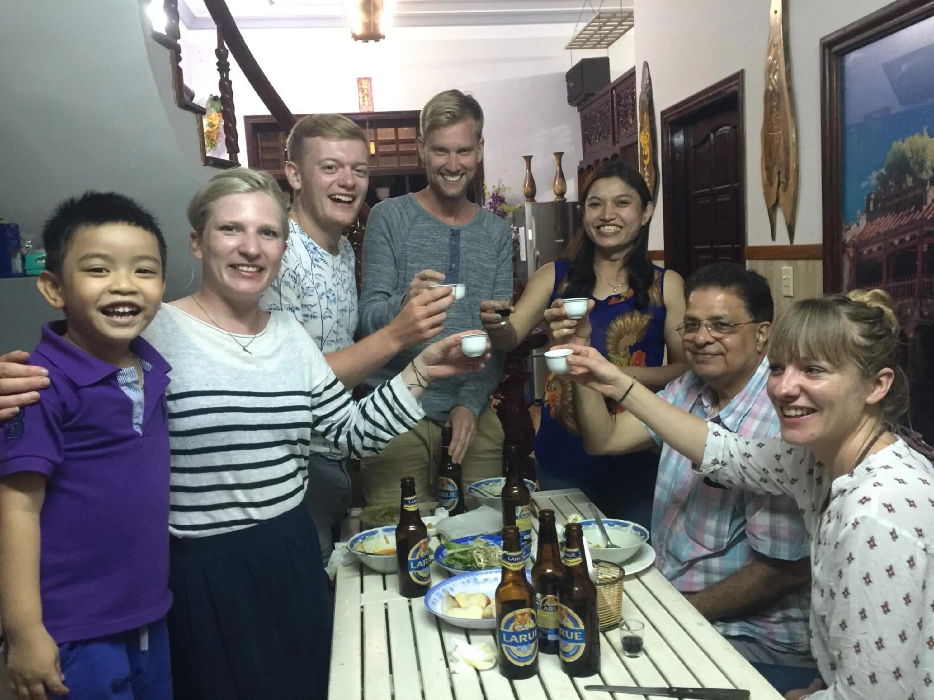 Family in Terra Cotta Homestay