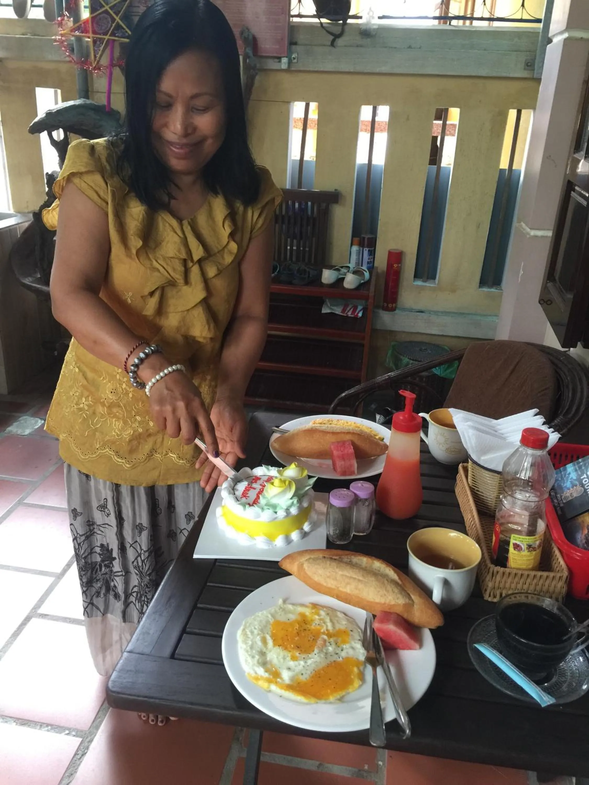 Breakfast in Terra Cotta Homestay