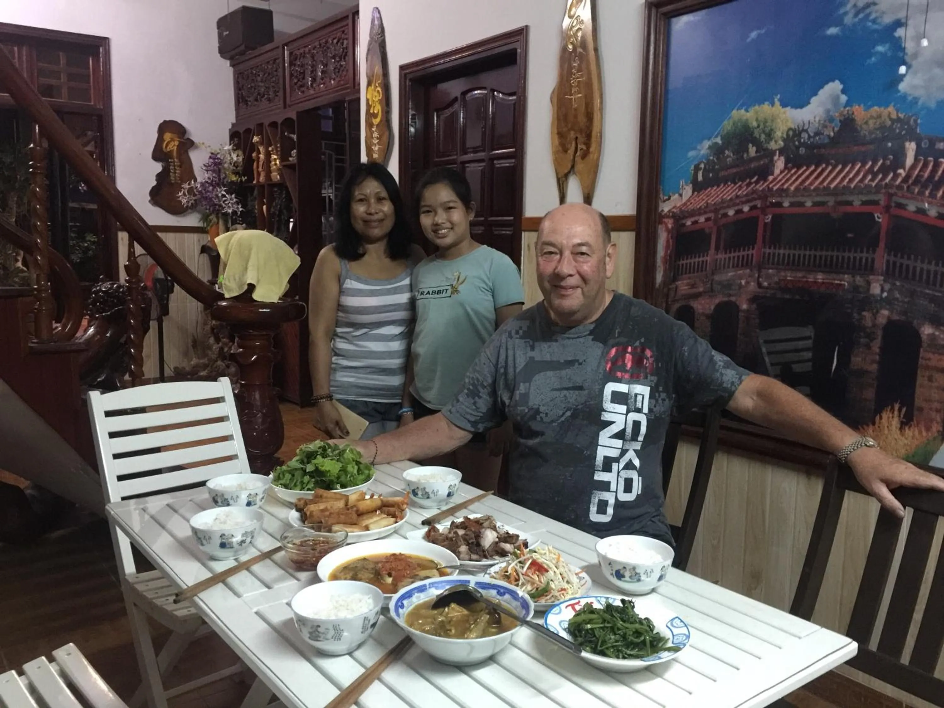 Dinner in Terra Cotta Homestay