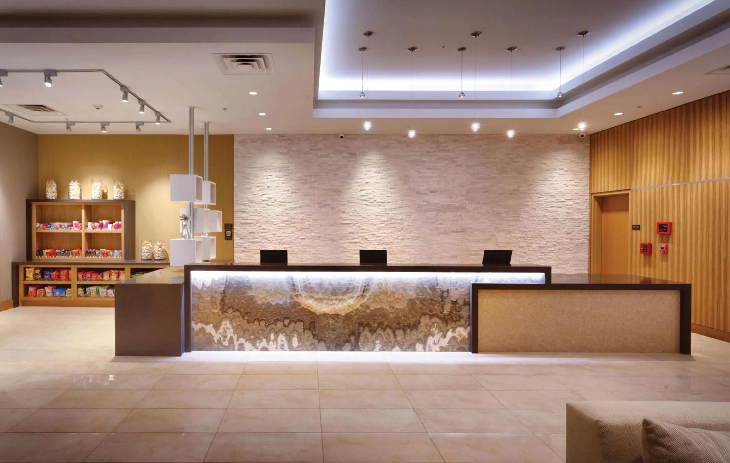 Lobby or reception in Hyatt House at Anaheim Resort/Convention Center