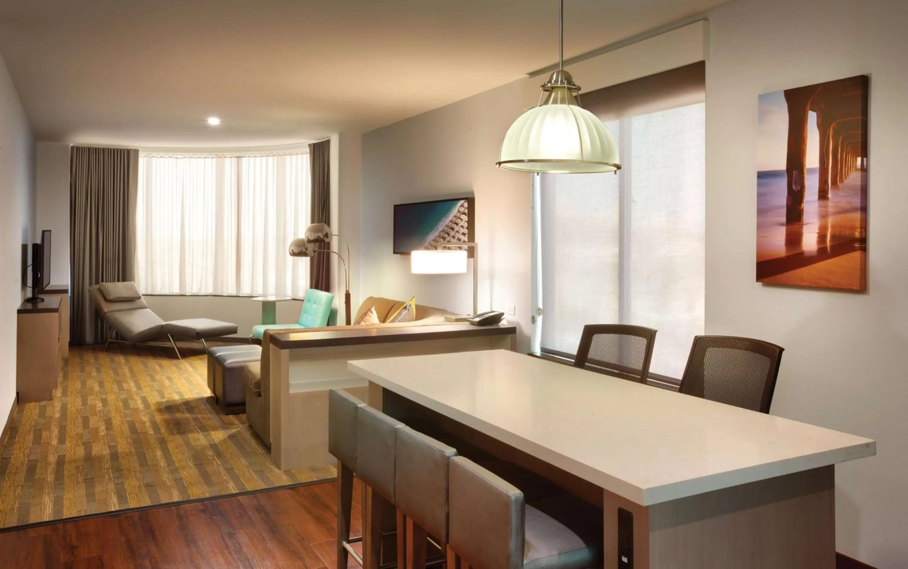 Photo of the whole room in Hyatt House at Anaheim Resort/Convention Center