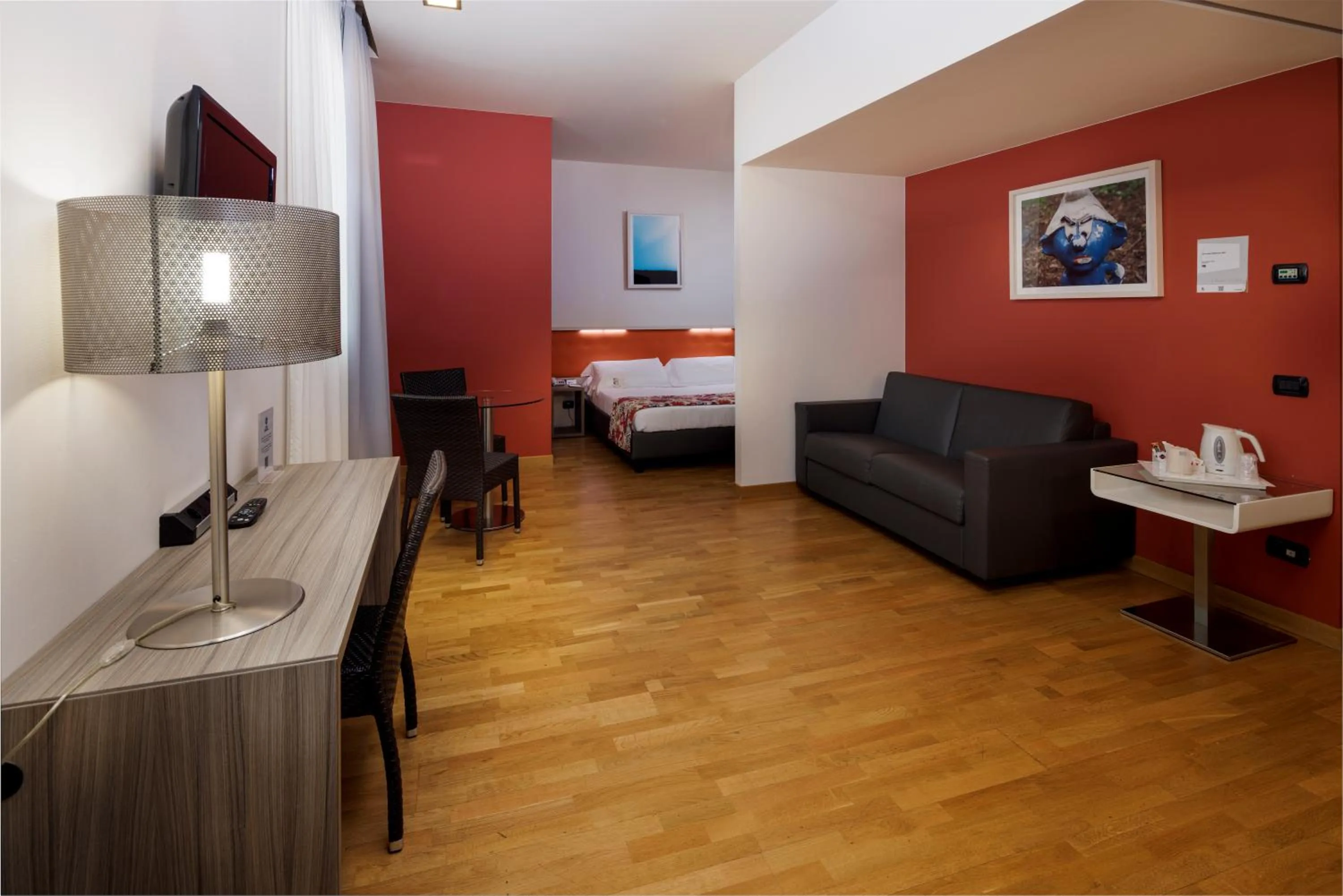 Photo of the whole room, Bed in Best Western Falck Village Milano Sesto