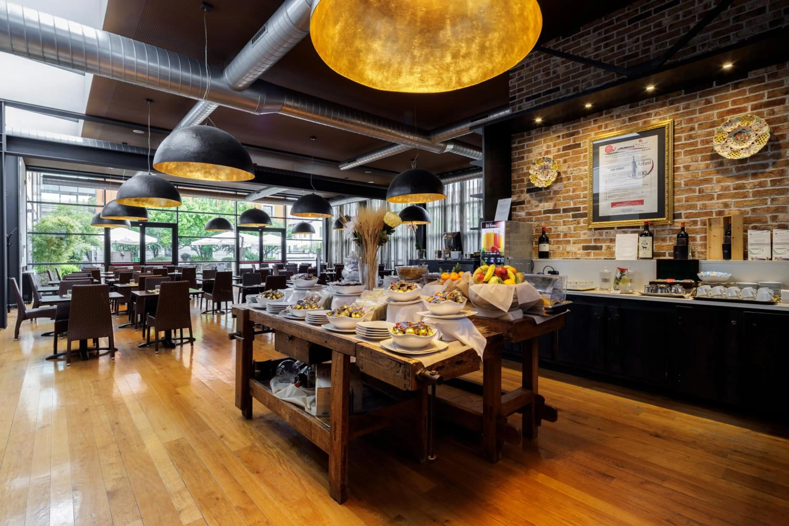 Breakfast in Best Western Falck Village Milano Sesto