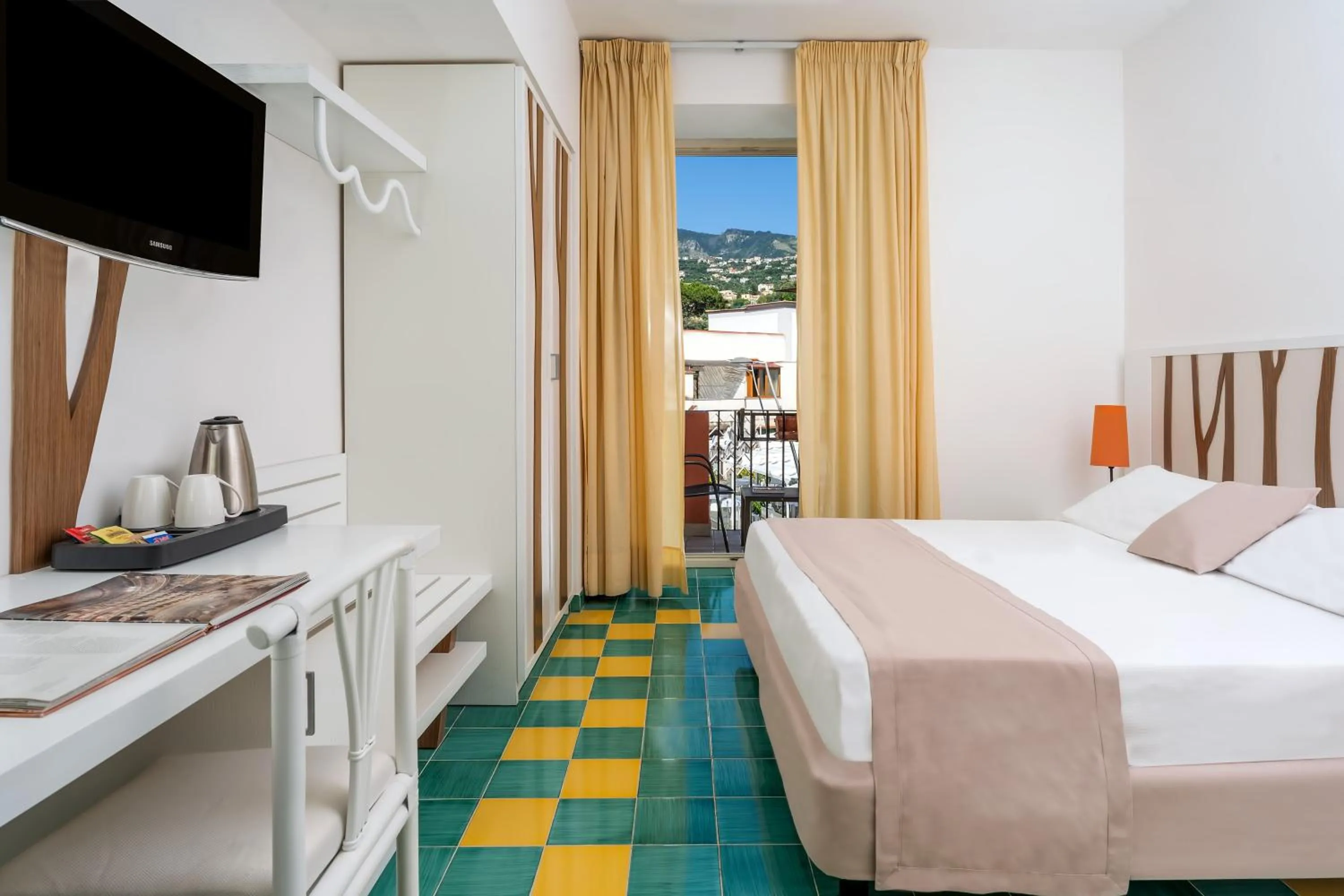 Bed in Le Ancore Hotel