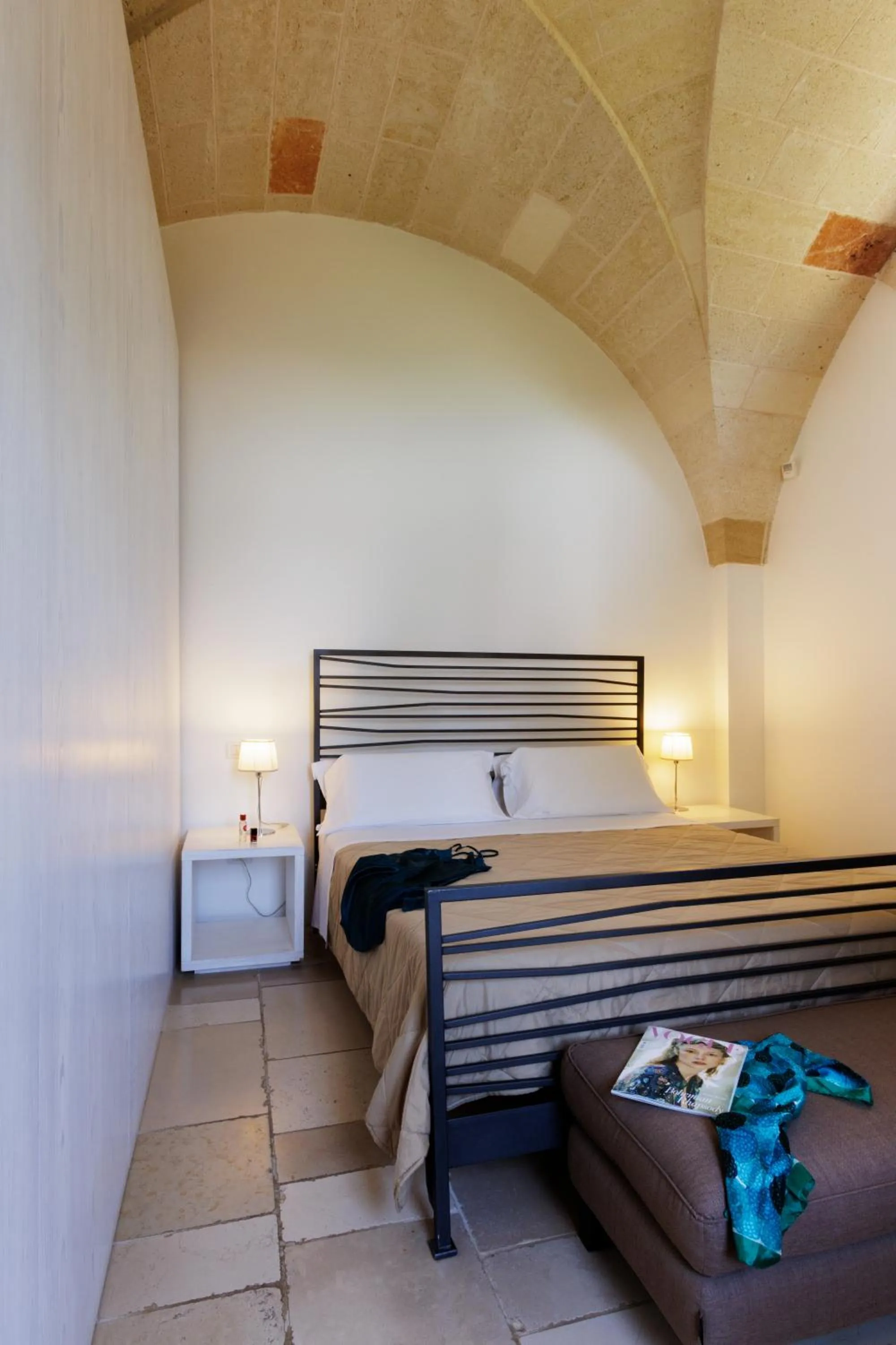 Bed in Masseria Corda Di Lana Hotel & Resort
