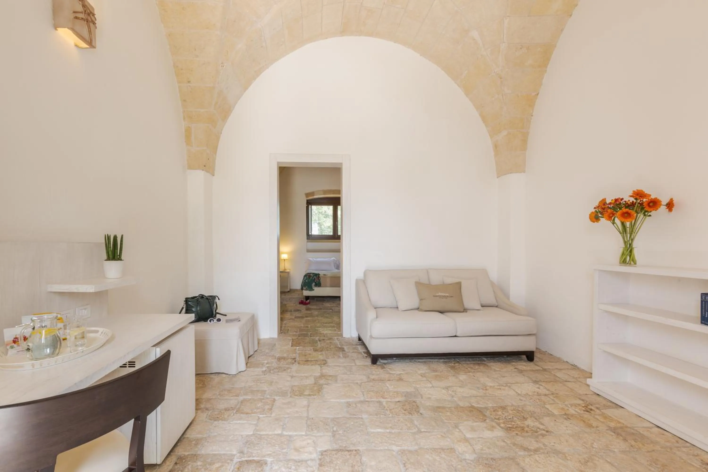 Living room in Masseria Corda Di Lana Hotel & Resort