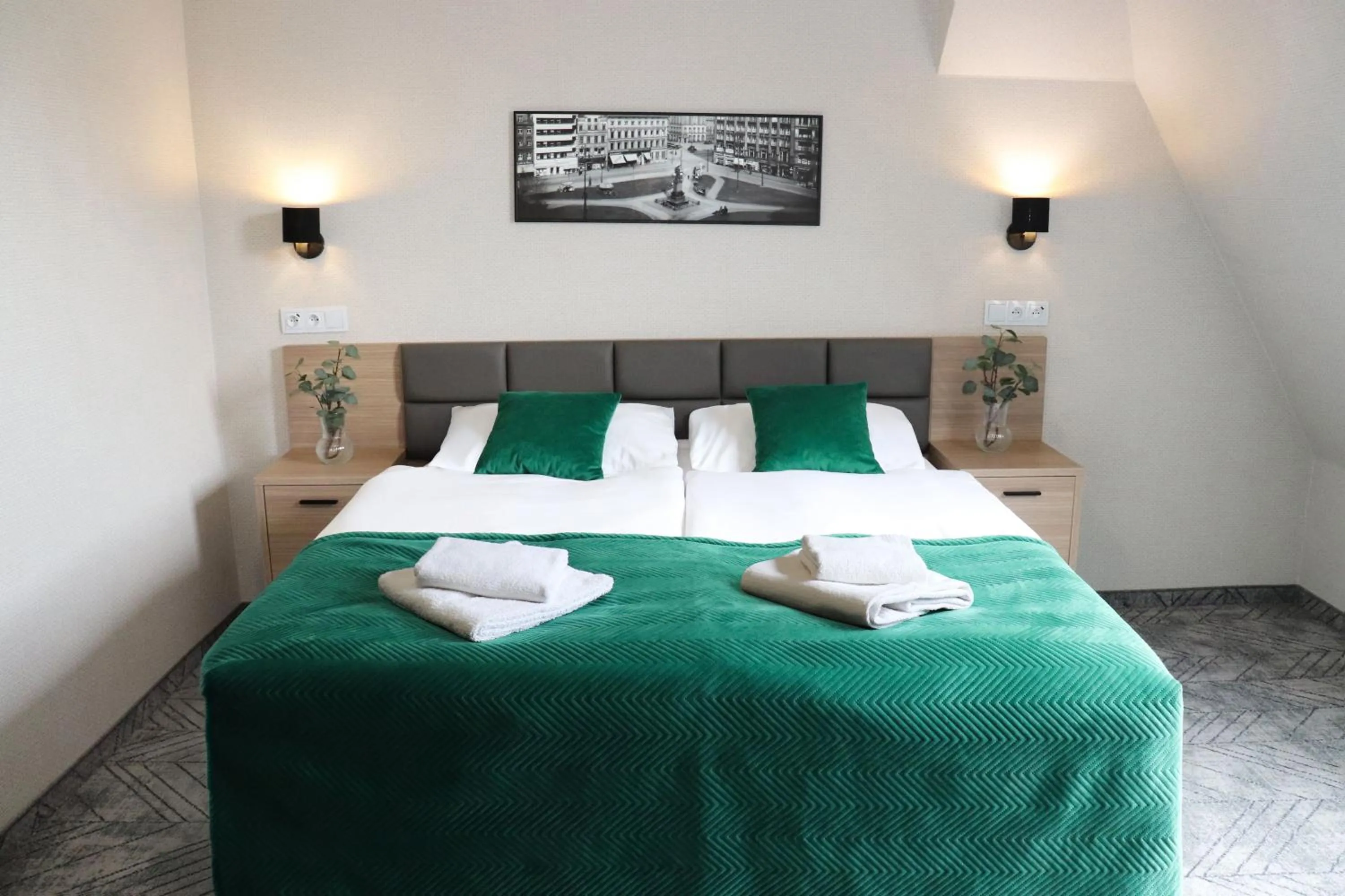 Bedroom, Bed in Hotel Polonia Centrum