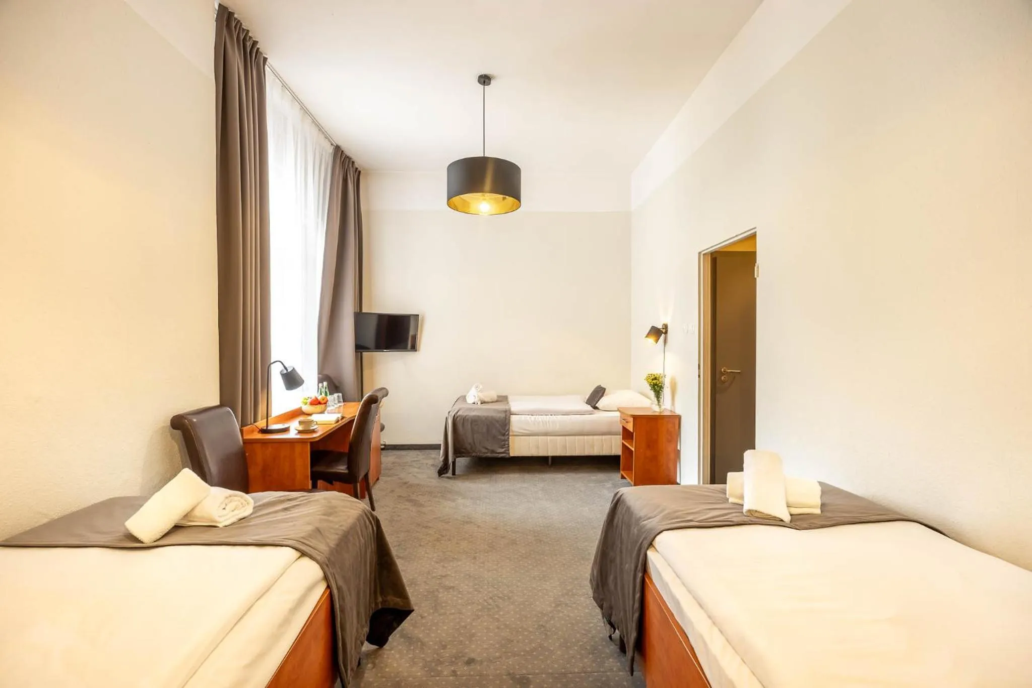 Bedroom, Bed in Hotel Polonia Centrum