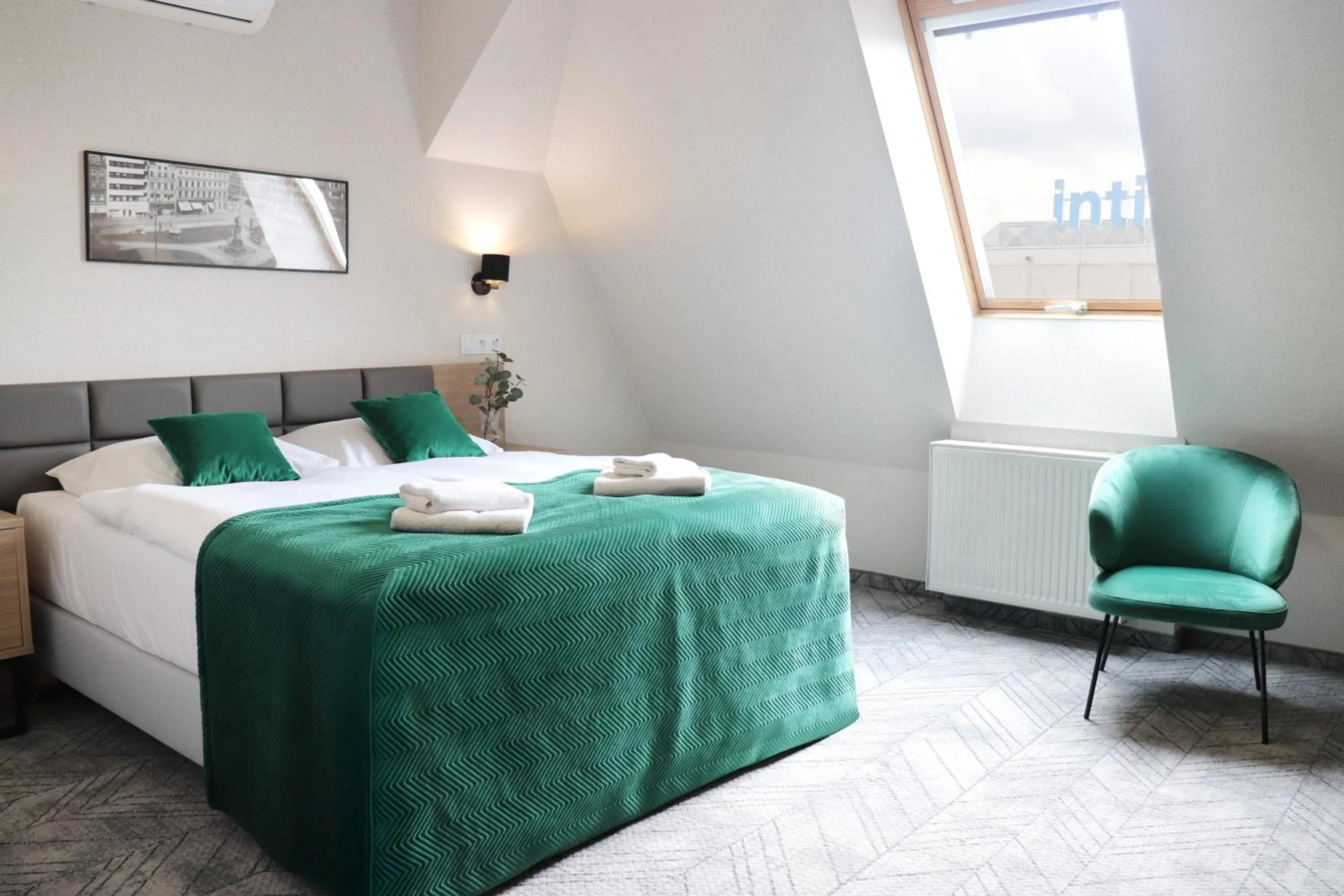 Photo of the whole room, Bed in Hotel Polonia Centrum