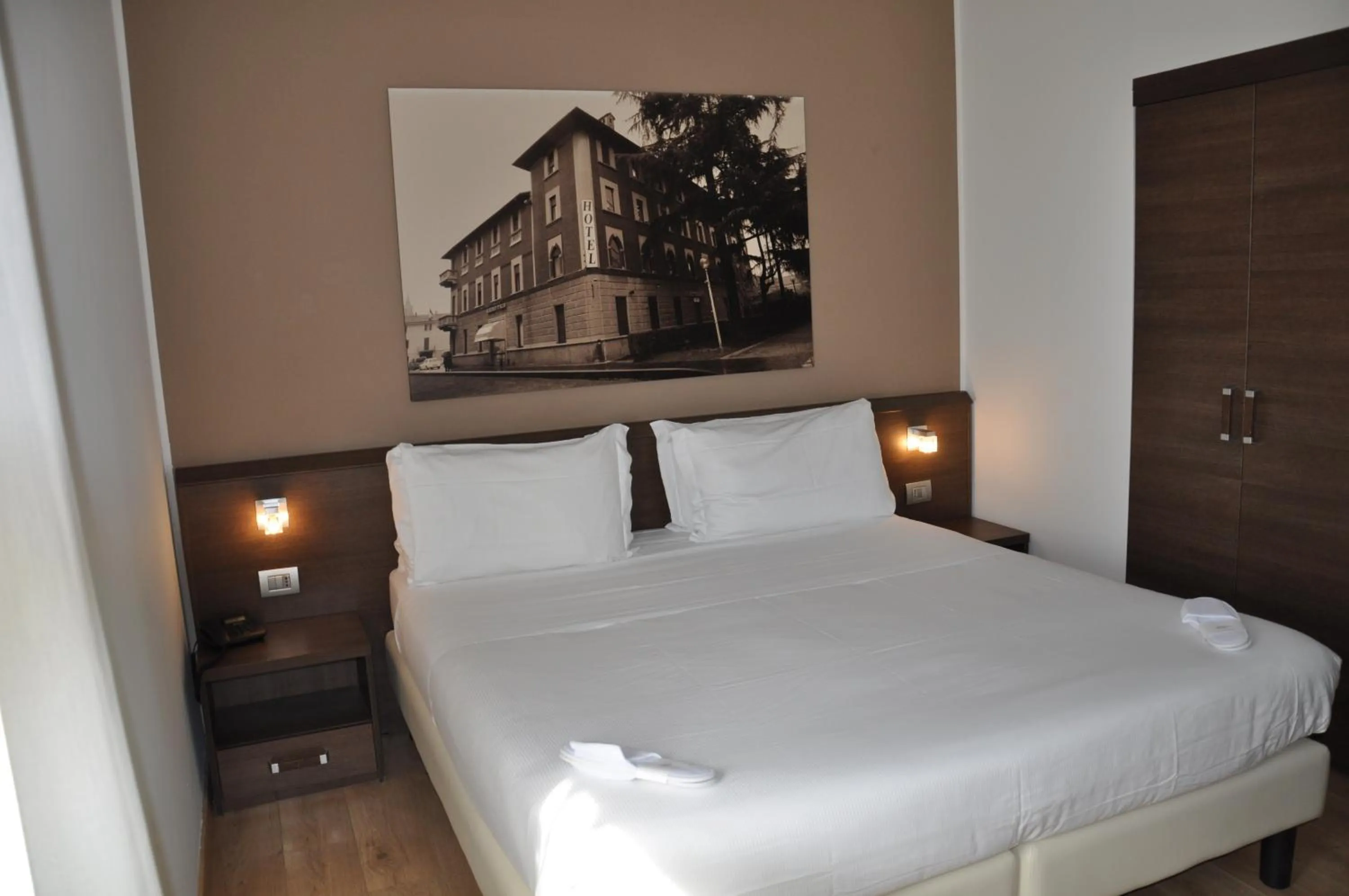 Bedroom in Nuovo Albergo Italia