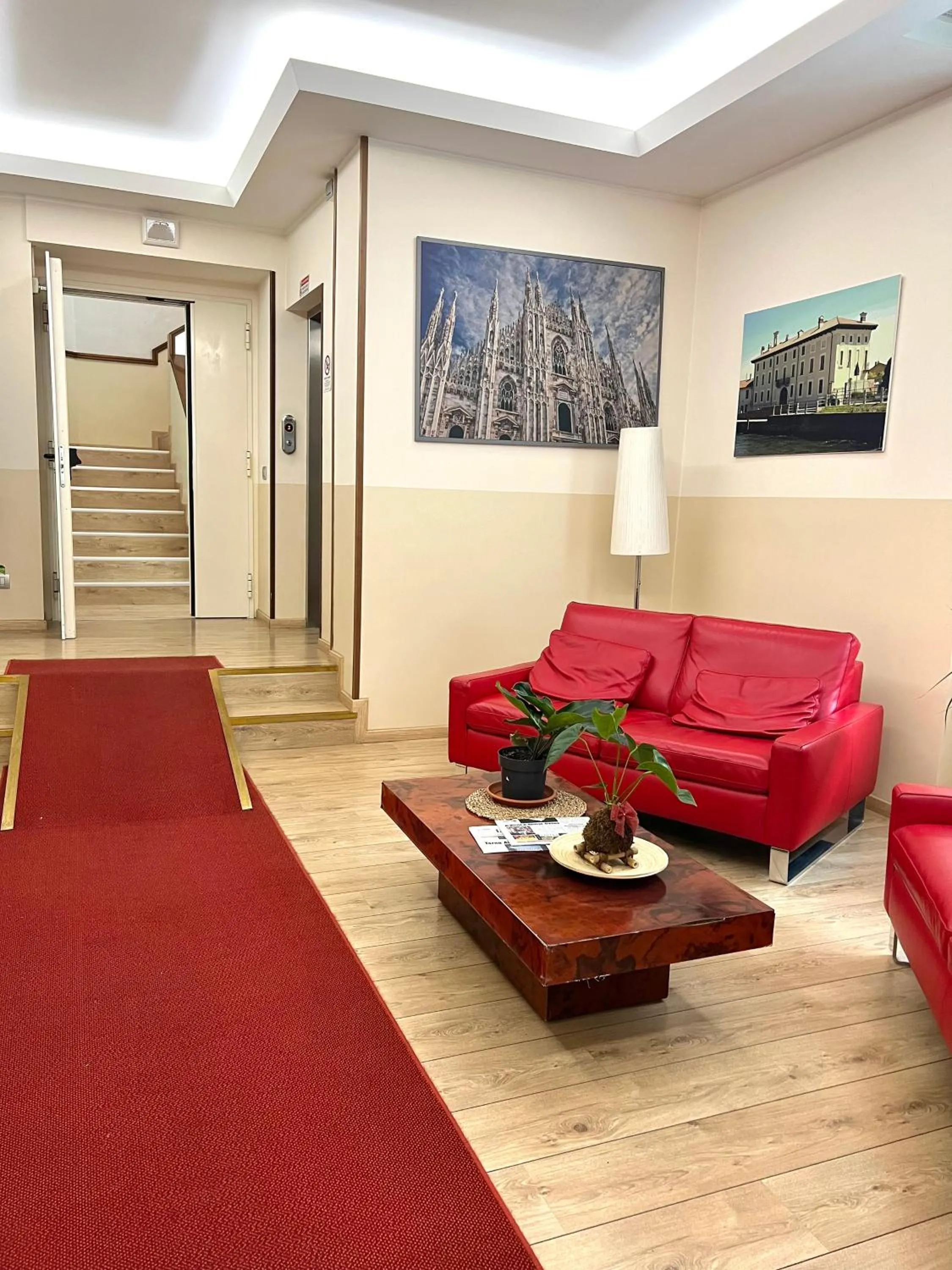 Lobby or reception in Nuovo Albergo Italia