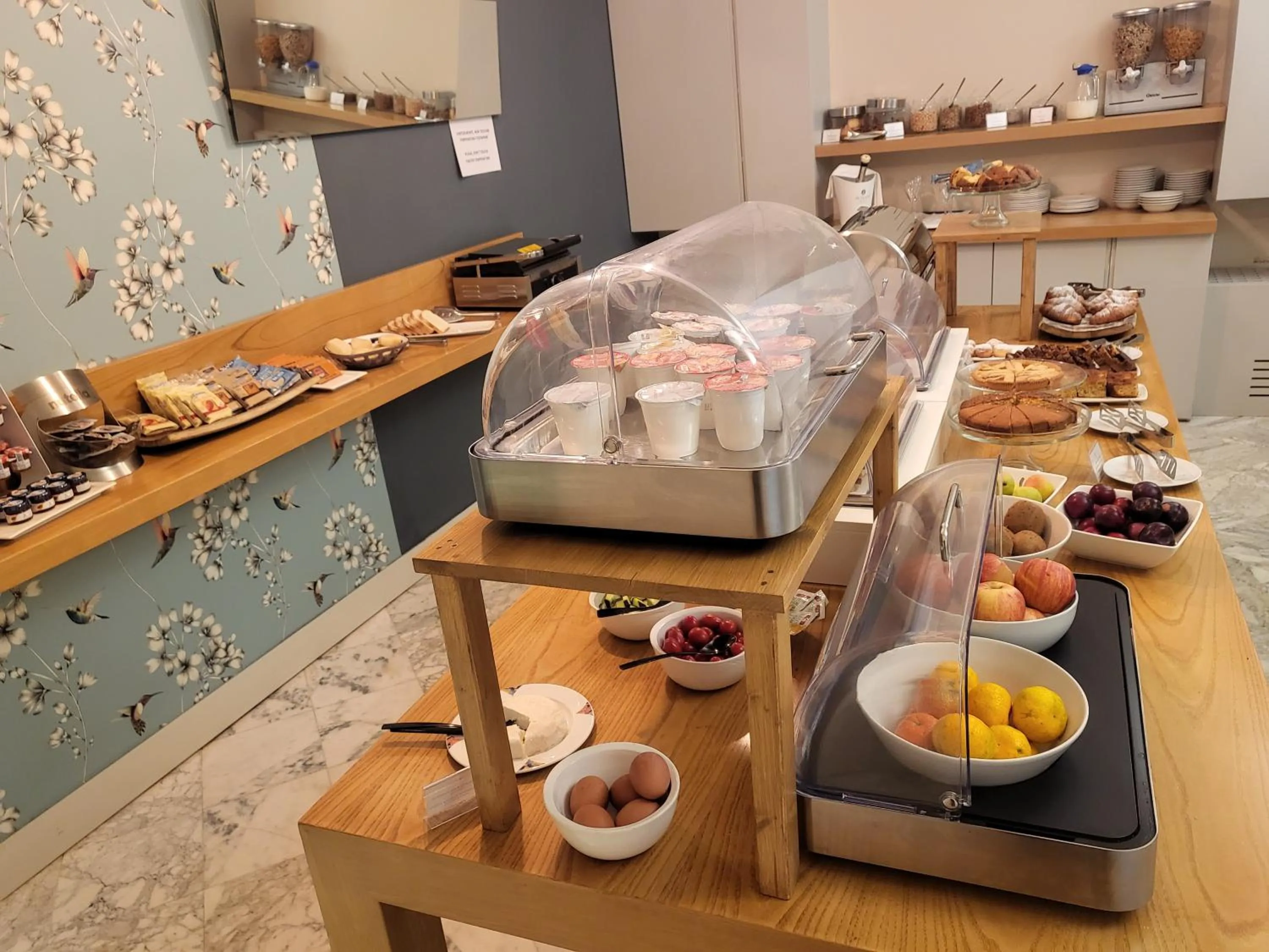 Buffet breakfast in Alli Due Buoi Rossi