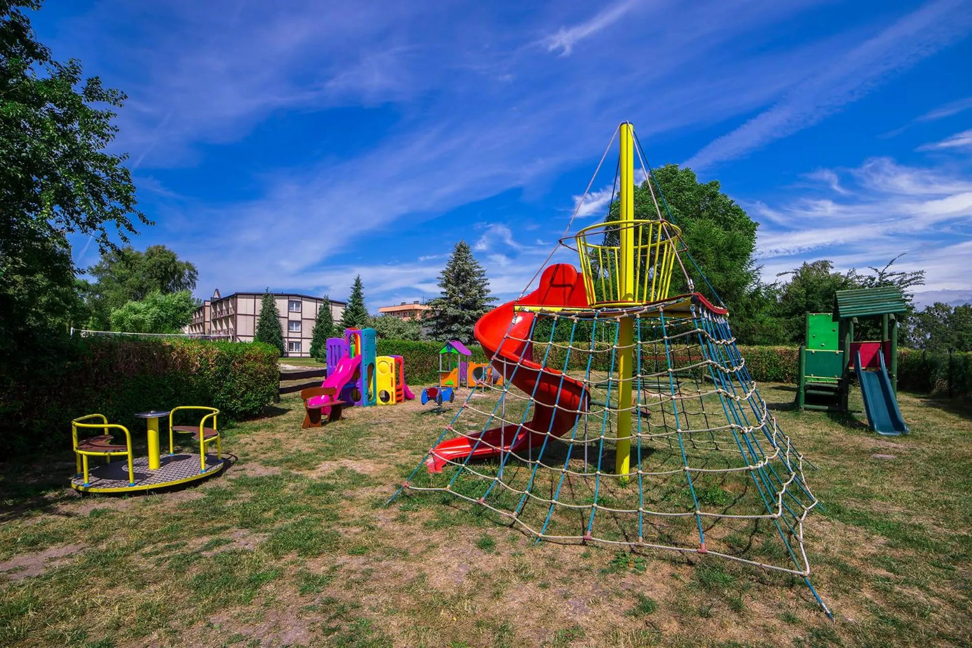 Children play ground in Lech Resort & Spa