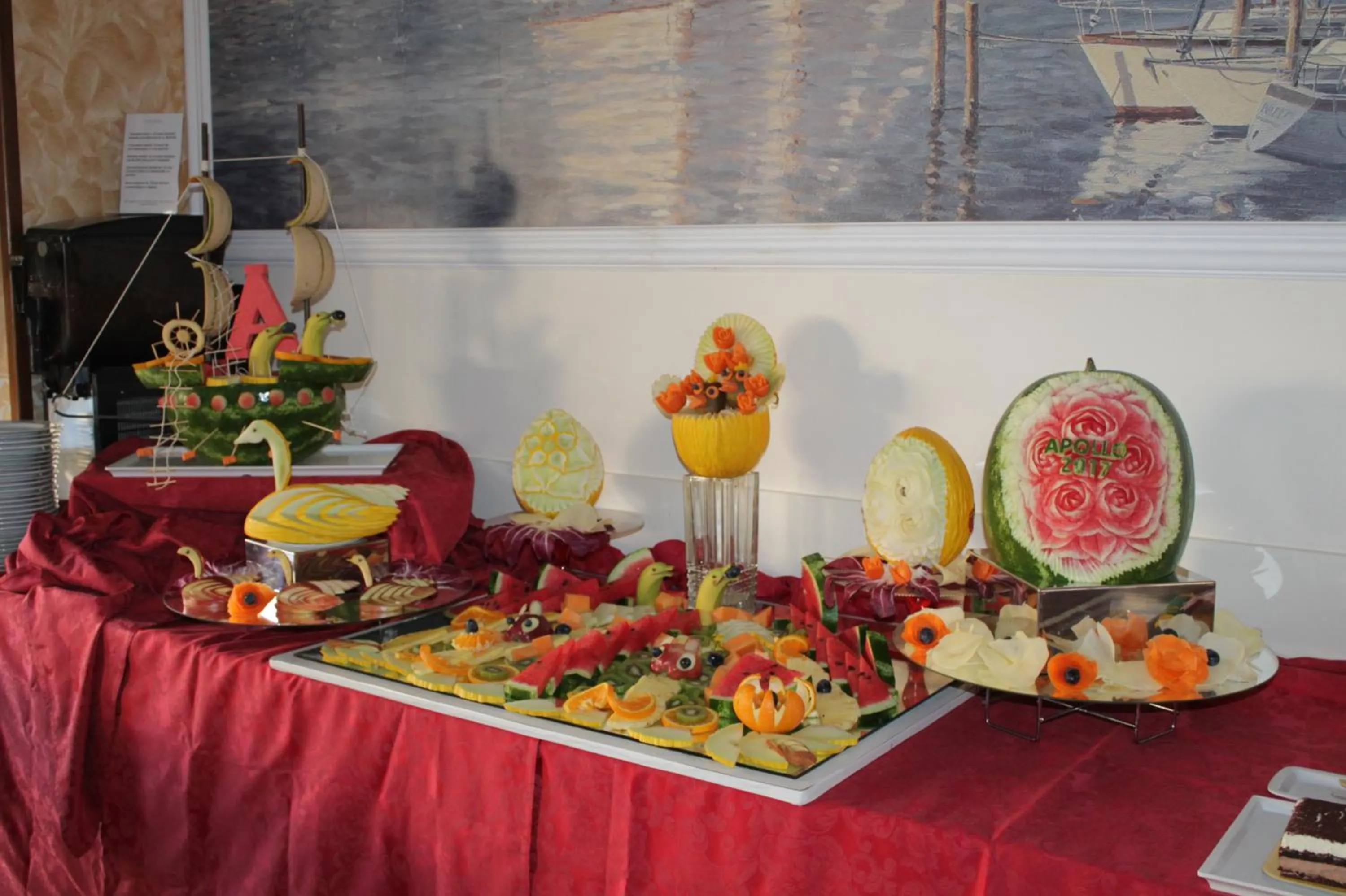 Decorative detail in Hotel Apollo