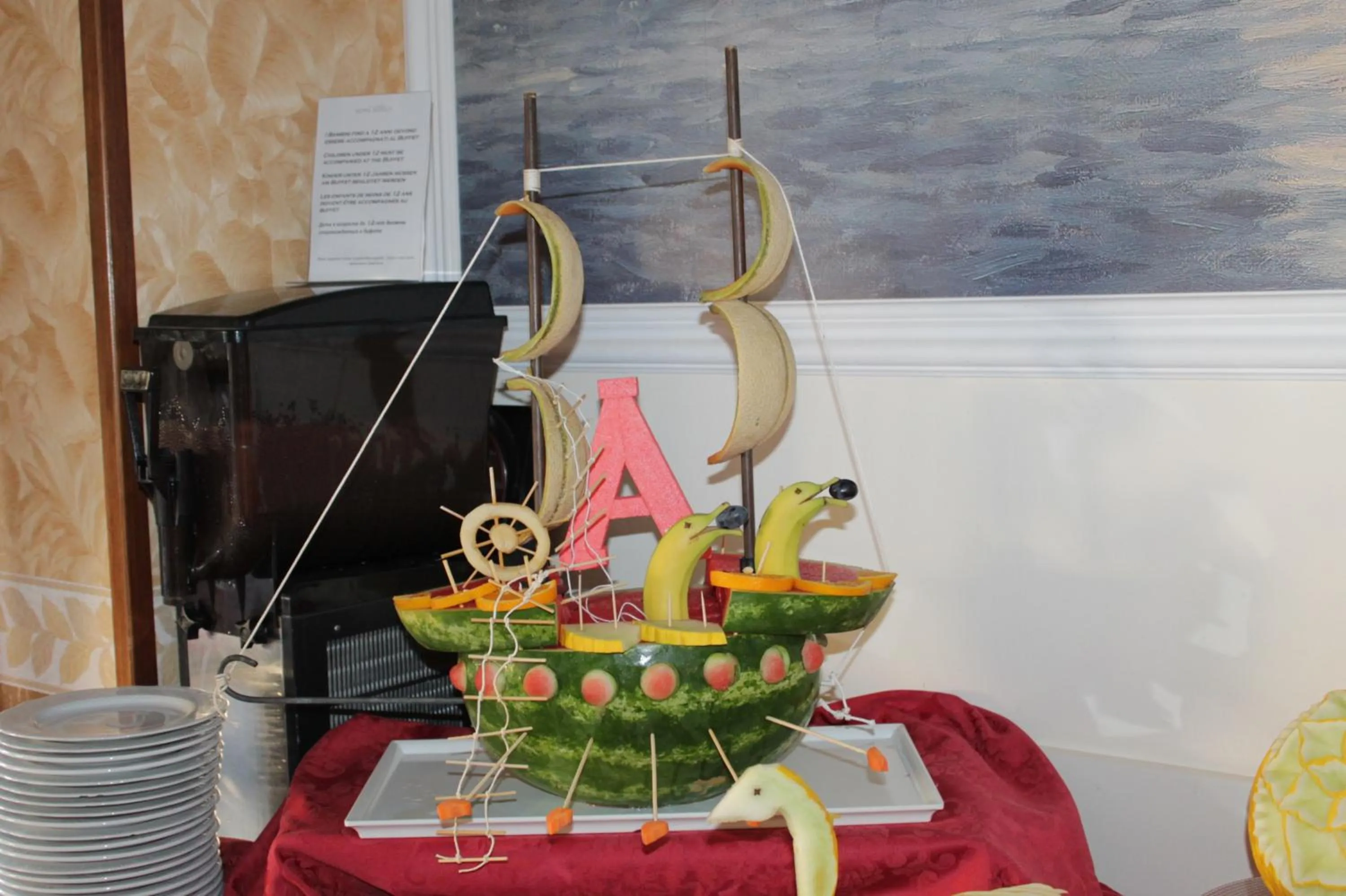 Decorative detail in Hotel Apollo