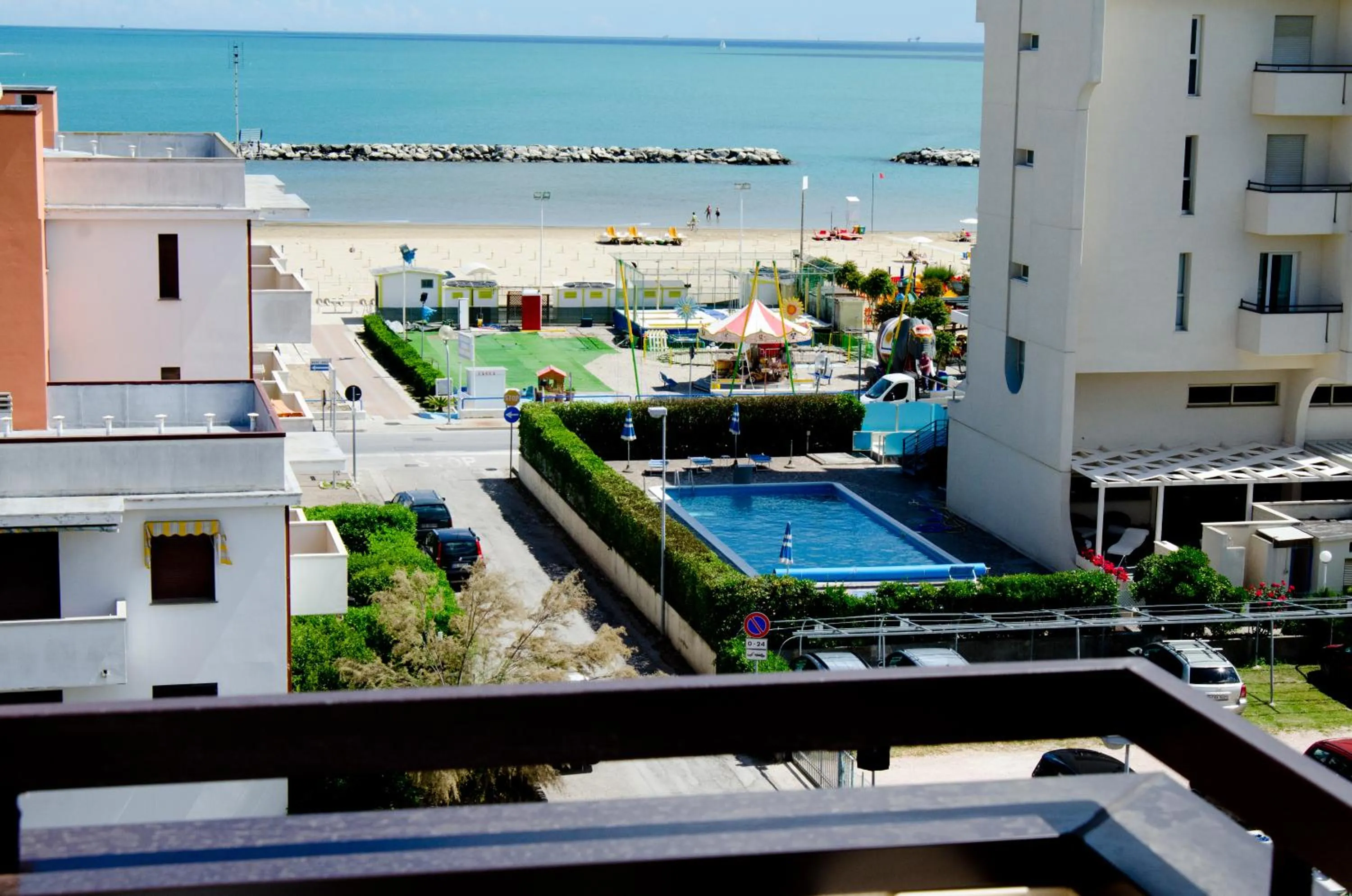 Balcony/Terrace in Hotel Apollo