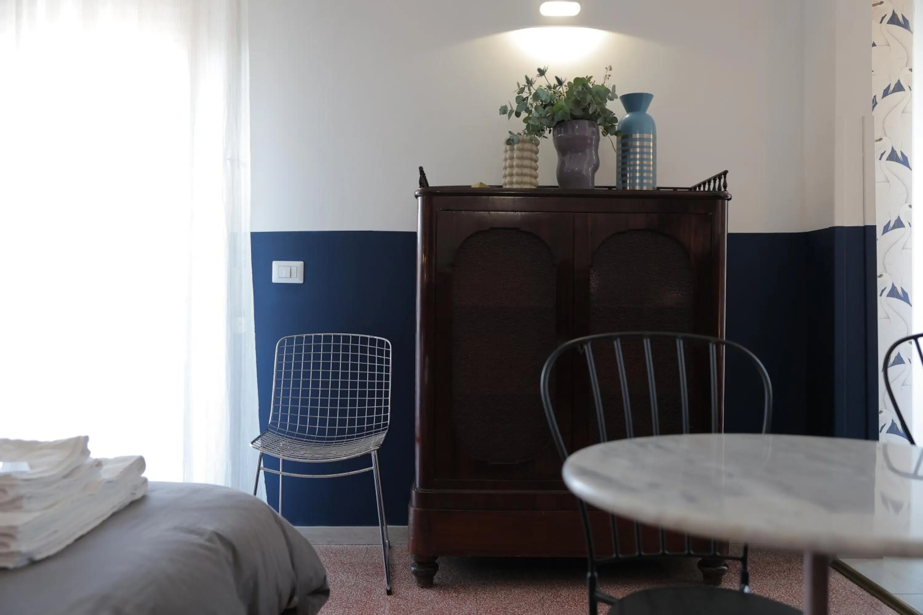 Decorative detail, Bed in Salotto Borbonico