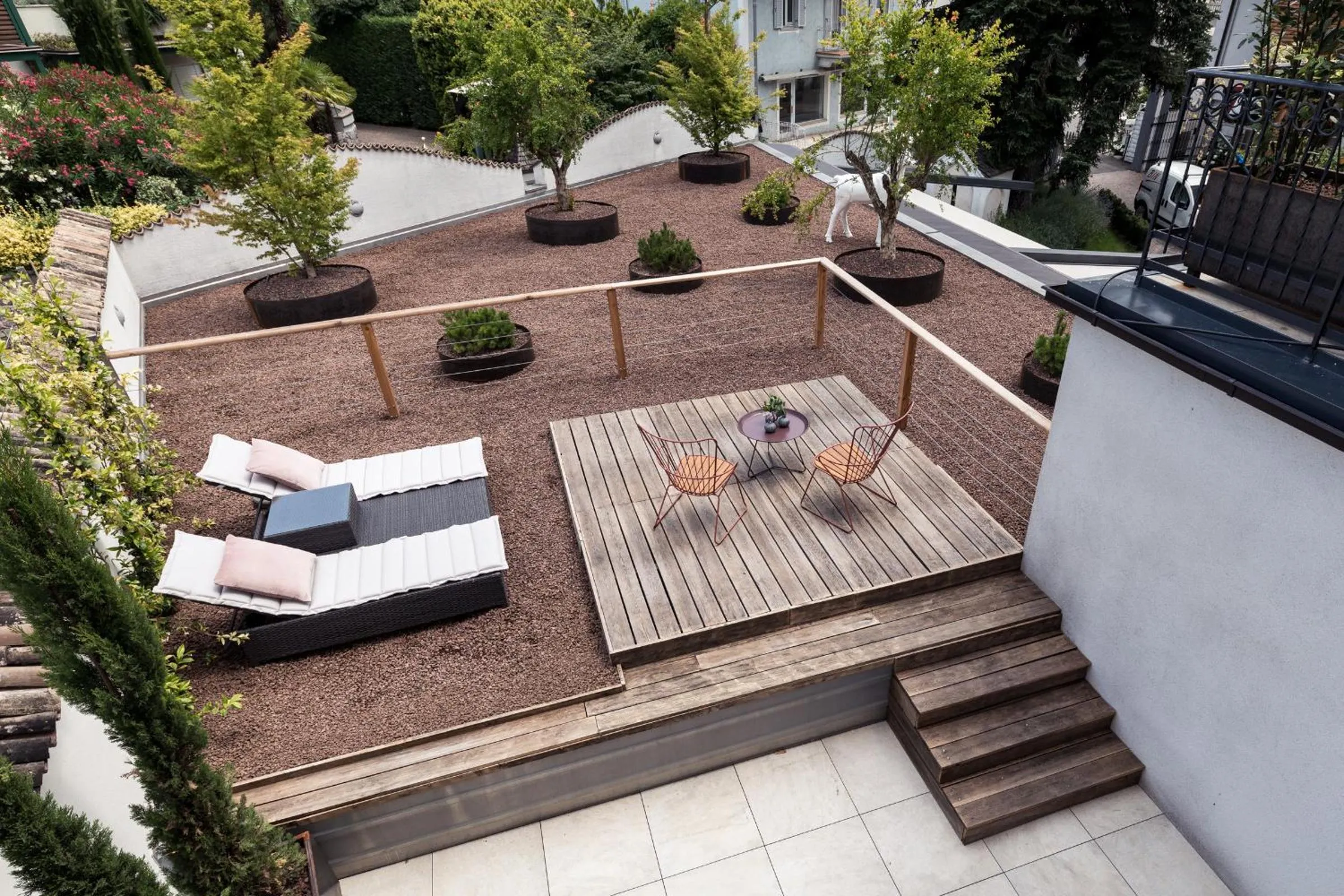 Garden in Boutique Hotel Zum Rosenbaum