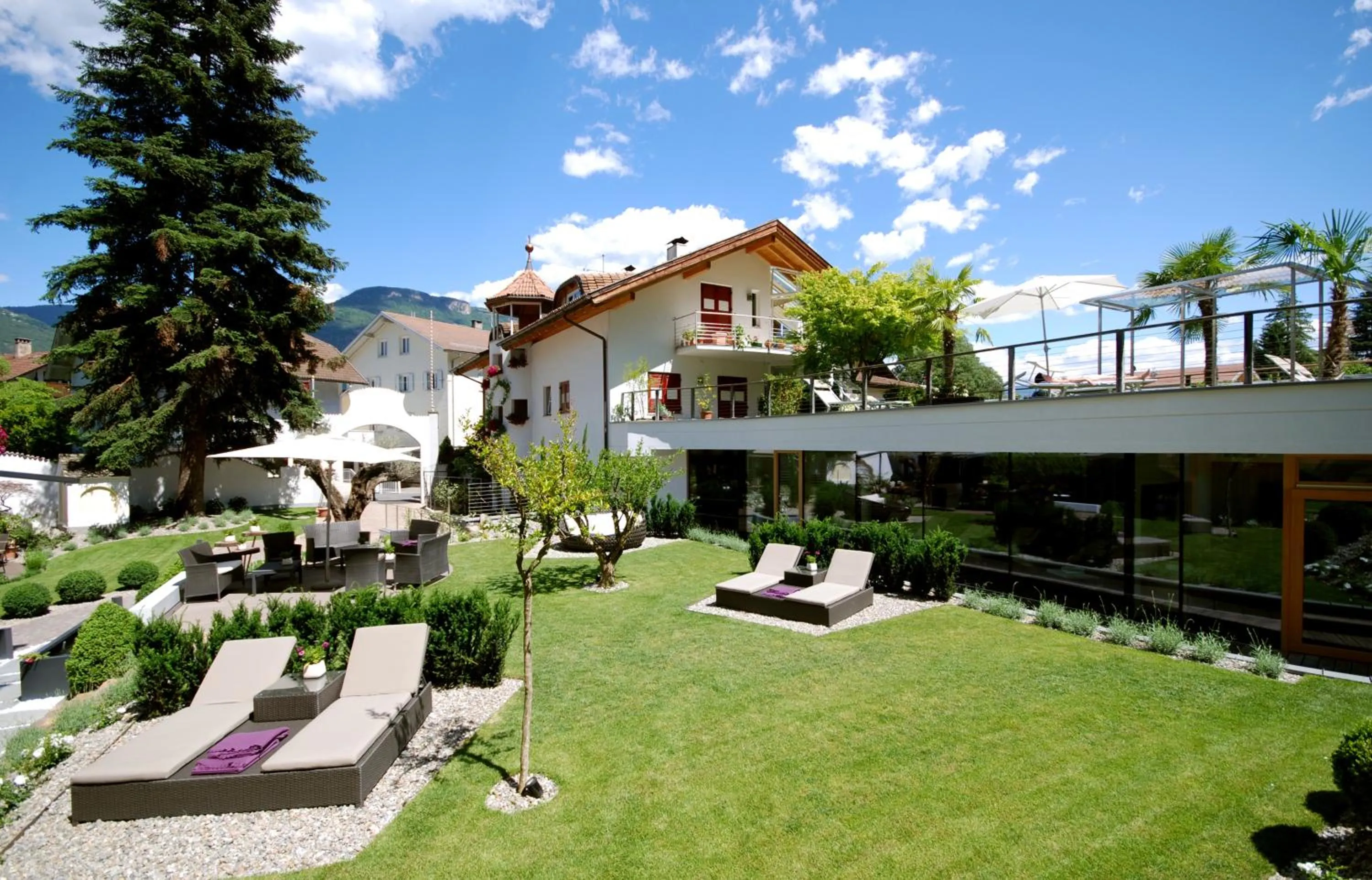 Garden in Boutique Hotel Zum Rosenbaum