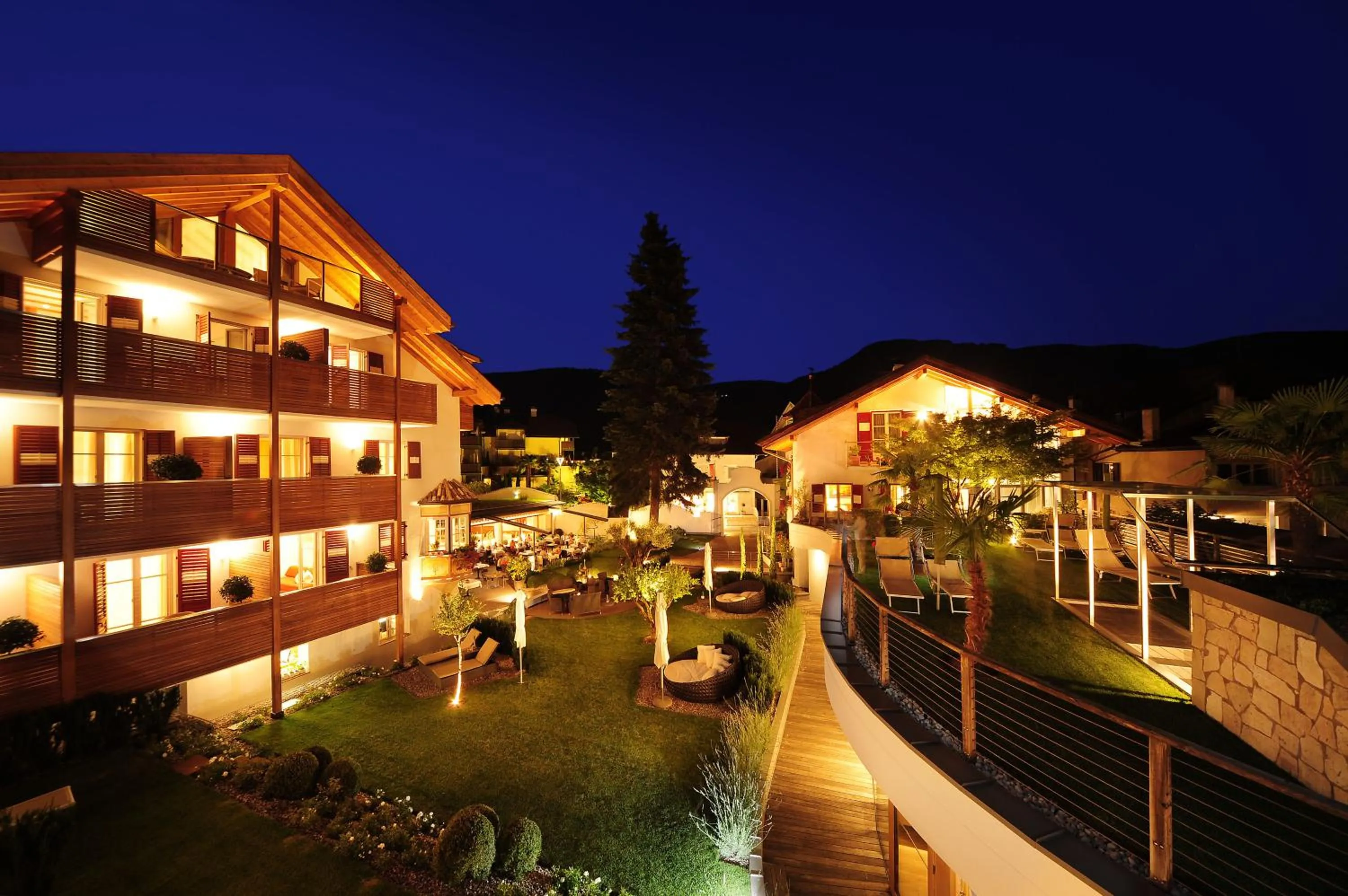 Patio in Boutique Hotel Zum Rosenbaum