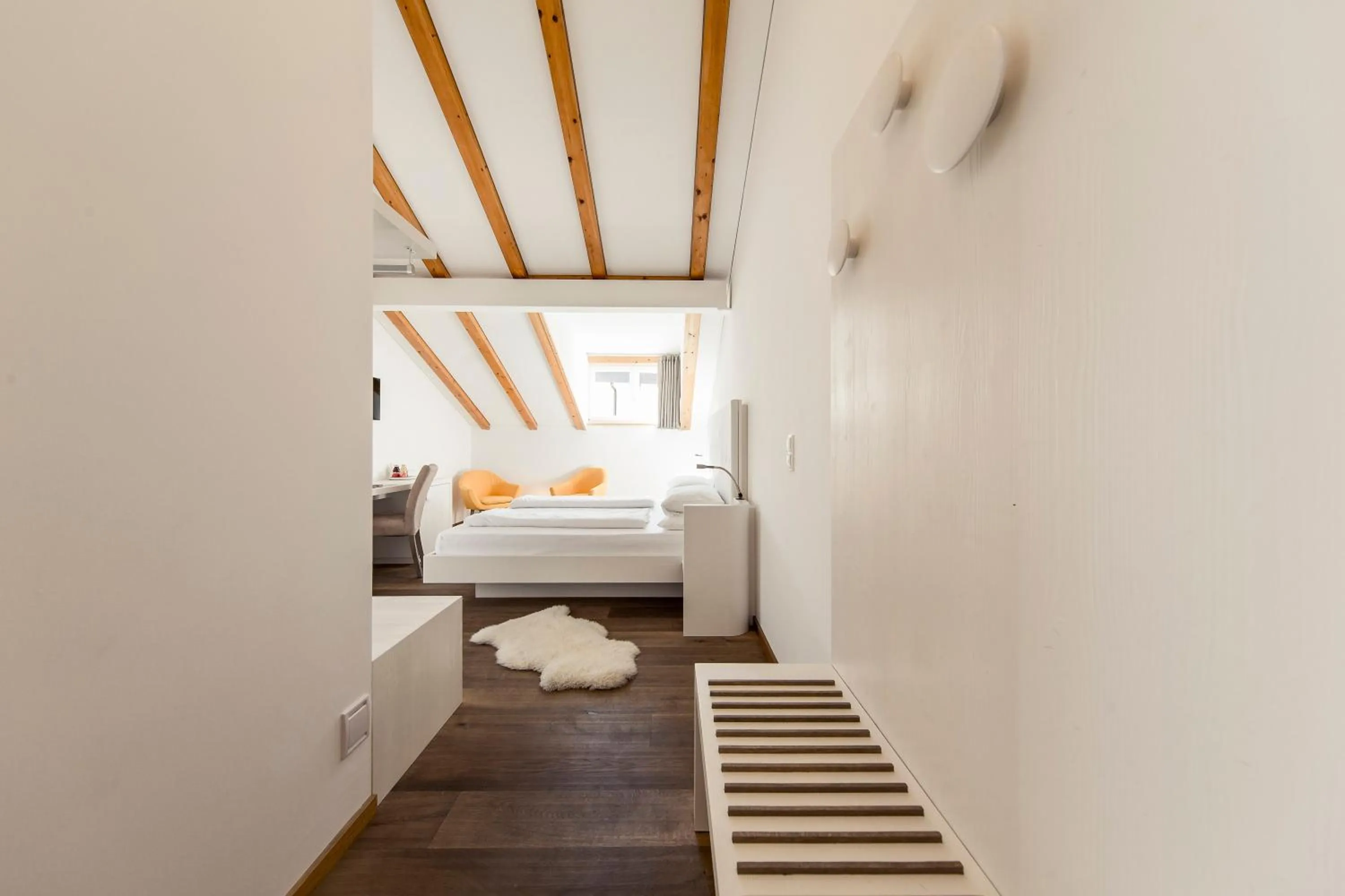 Photo of the whole room, Bed in Boutique Hotel Zum Rosenbaum